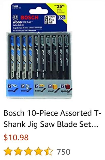 BLACK+DECKER Jig Saw, 5-Amp, 3,000 Blade Speed, 45 Degree Beveled Cuts, 3/4-Inch Orbital Blade, 4 Curve Settings, Corded (BDEJS600C) customer photo 2