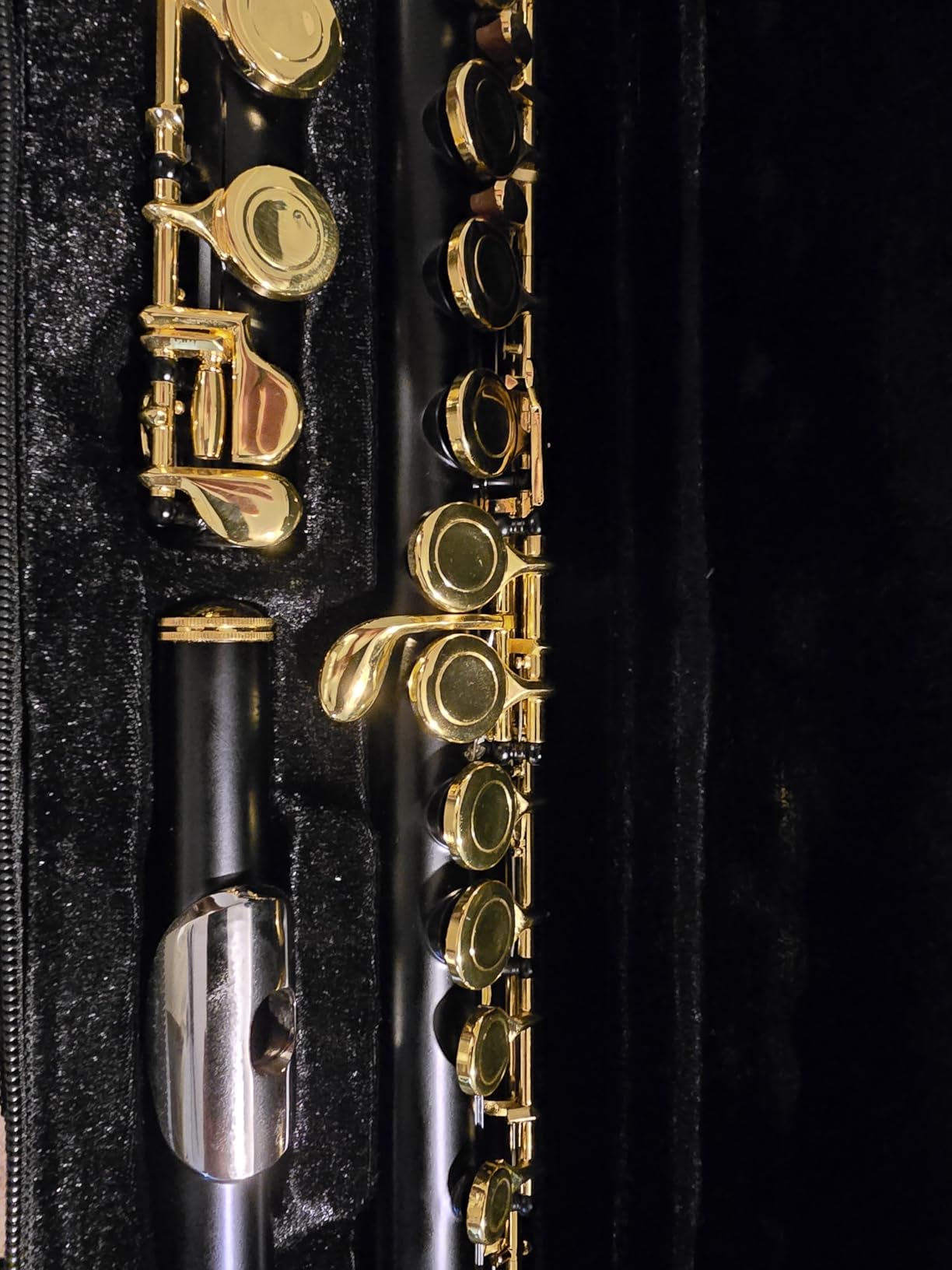 Glory Closed Hole C Flute With Case, Tuning Rod,Joint Grease and Cloth, Gloves, Nickel Silver customer photo 1