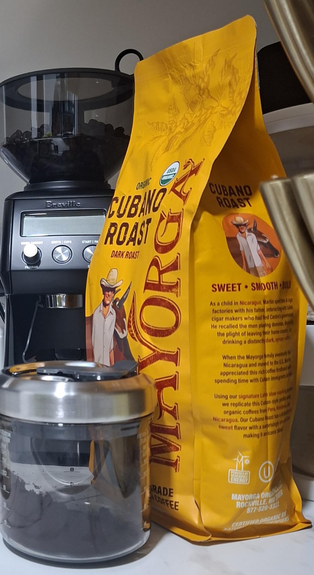 Breville BCG820BSS Smart Grinder Pro for Coffee and Espresso, Brushed Stainless Steel customer photo 1