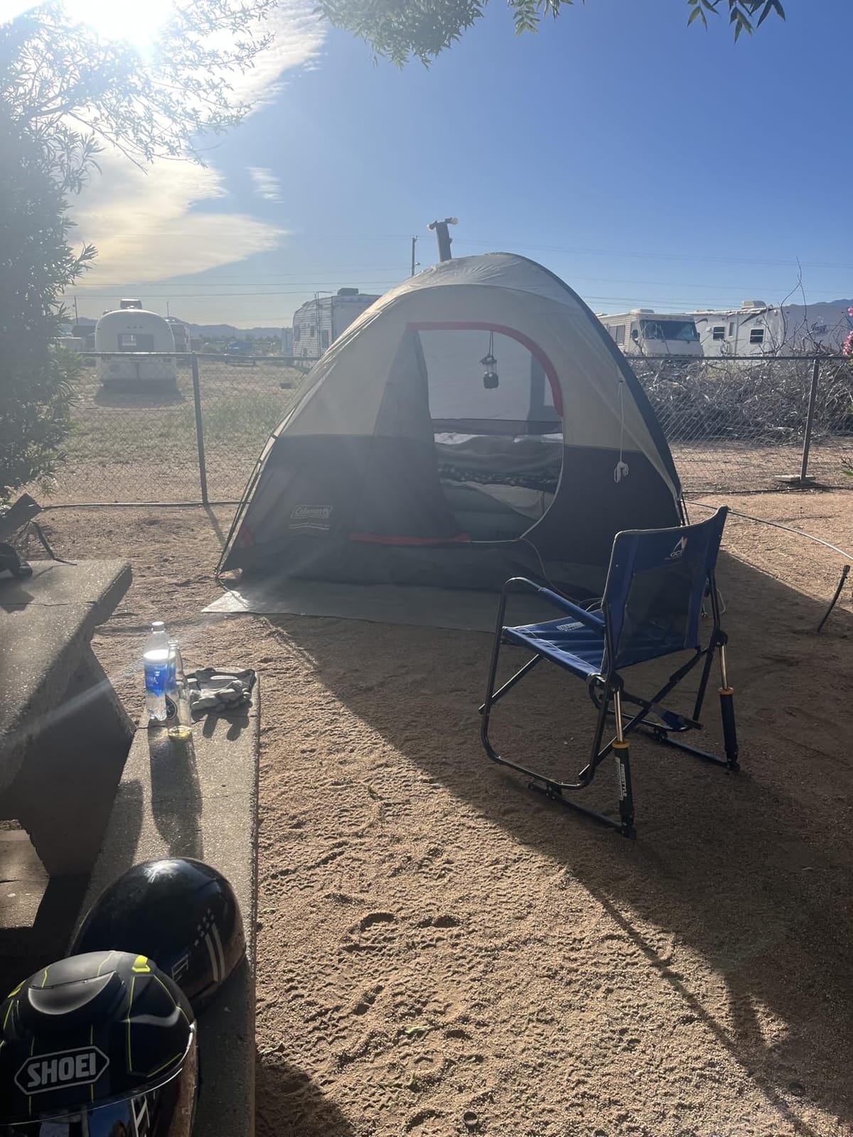 GCI Outdoor Freestyle Rocker Camping Chair - Cinnamon customer photo 1