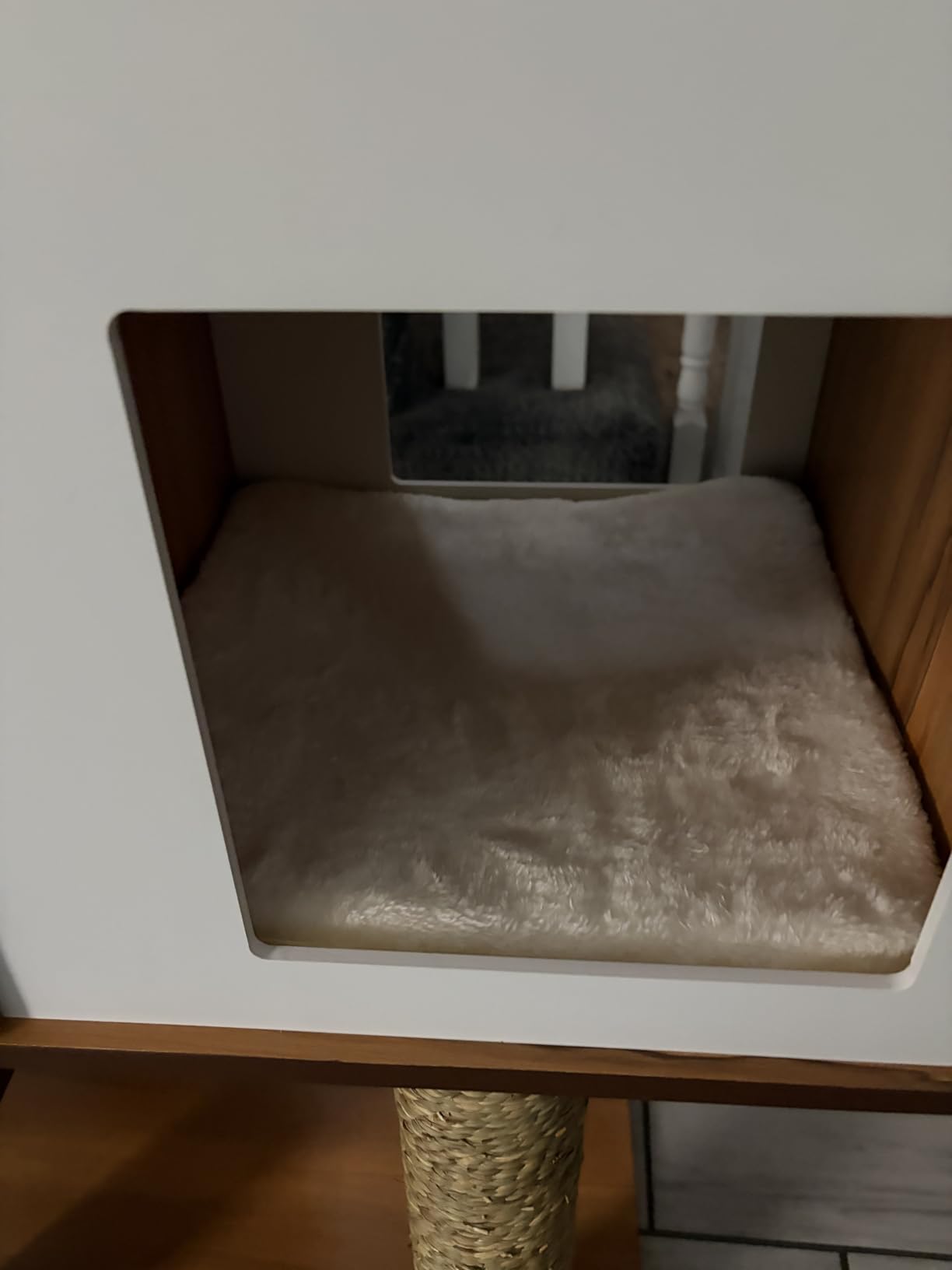 Vesper Cat Tree, High Base, Walnut, 52045 customer photo 2