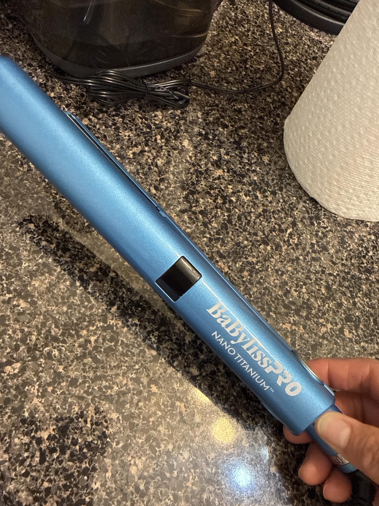 BaBylissPRO Nano Titanium Flat Iron Hair Straightener, Digital Flat Iron customer photo 1
