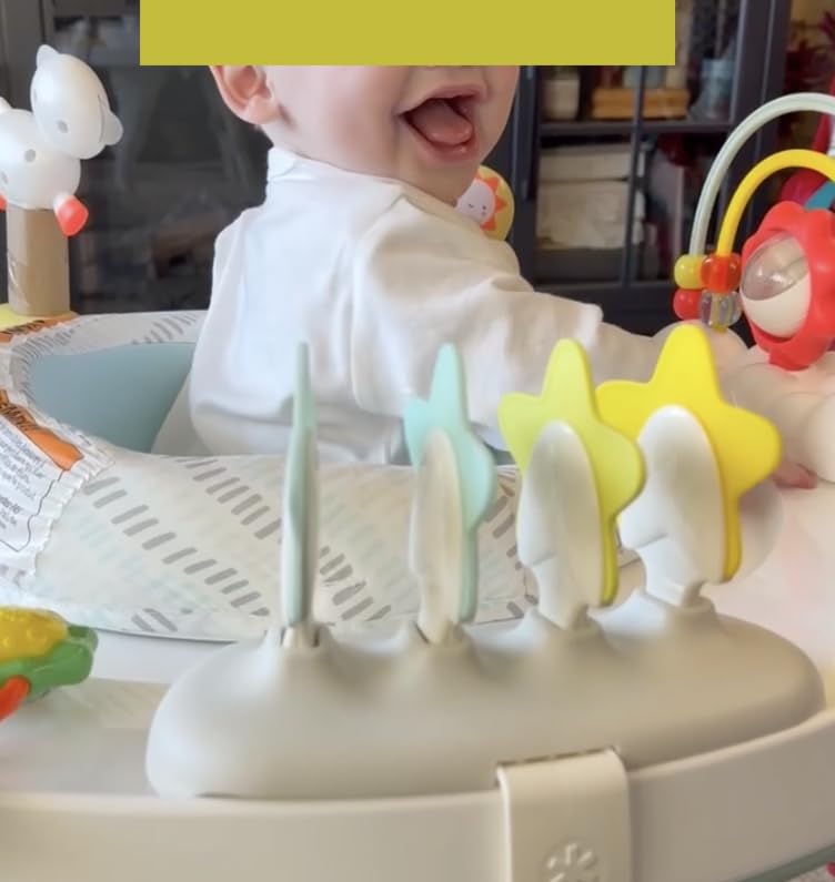 Skip Hop Baby Activity Center: Interactive Play Center with 3-Stage Grow-with-Me Functionality, 4mo+, Silver Lining Cloud customer photo 1