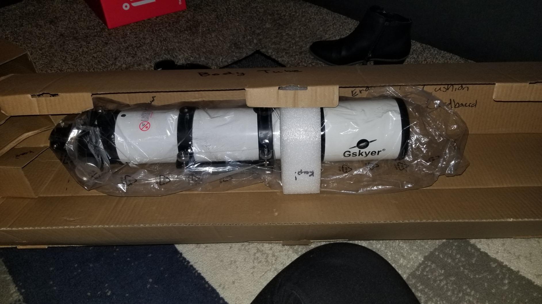 Gskyer Telescope 600x90mm AZ Astronomical Refractor Telescope for Adults Astronomy, German Technology Scope customer photo 2