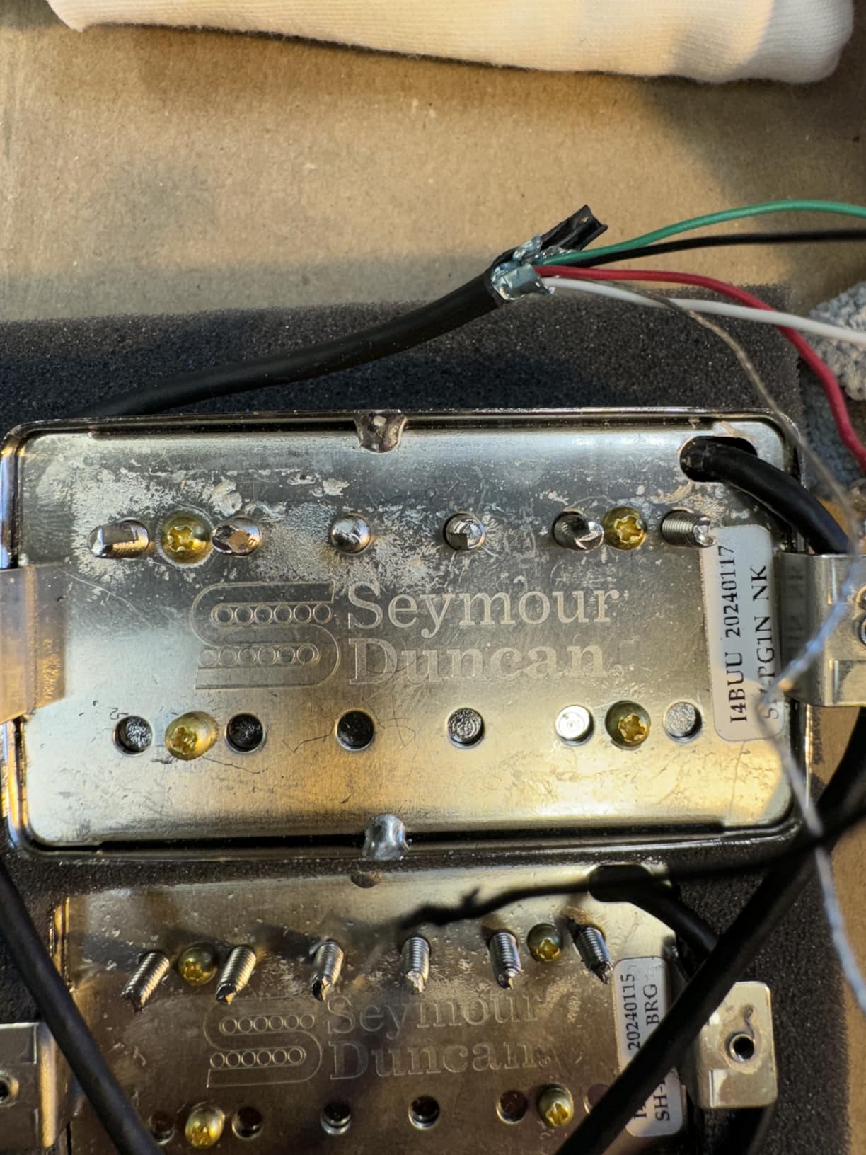 Seymour Duncan Pearly Gates - Set - Nickel - Electric Guitar Pickup customer photo 1