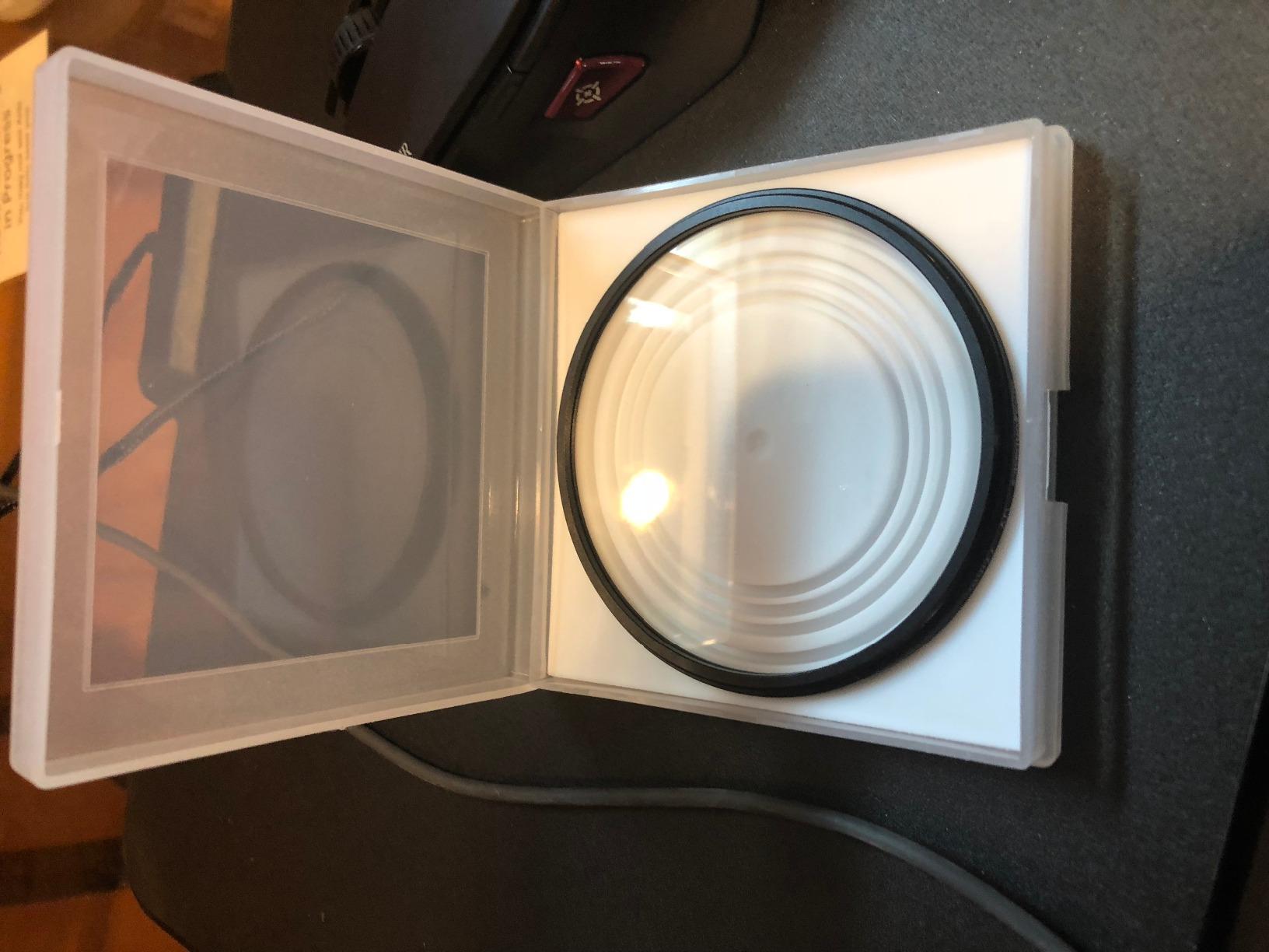 Amazon Basics UV Protection Camera Lens Filter, Scratch Resistant, Photography Filter, Lens Protection, 58mm customer photo 1