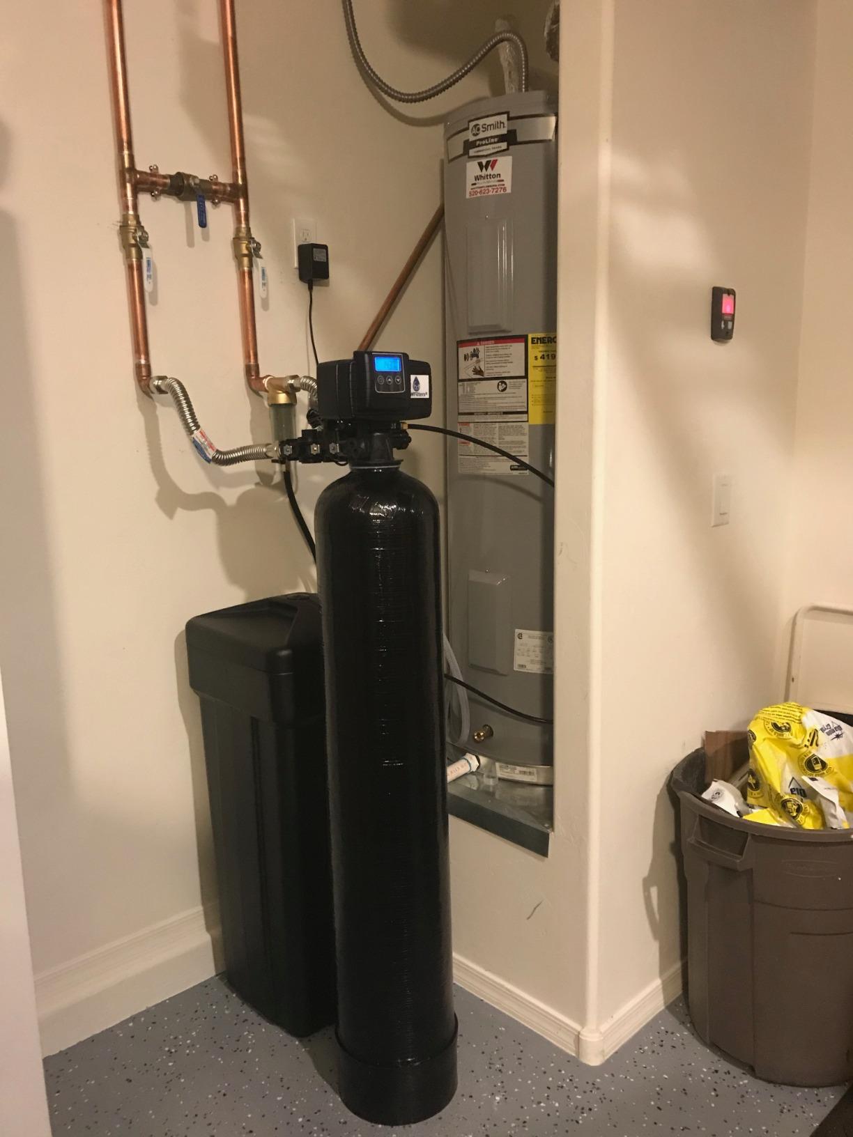 Fleck 5600 SXT Whole House Water Softener 32,000 Grains | Ships Loaded With High Capacity Resin In Tank customer photo 2
