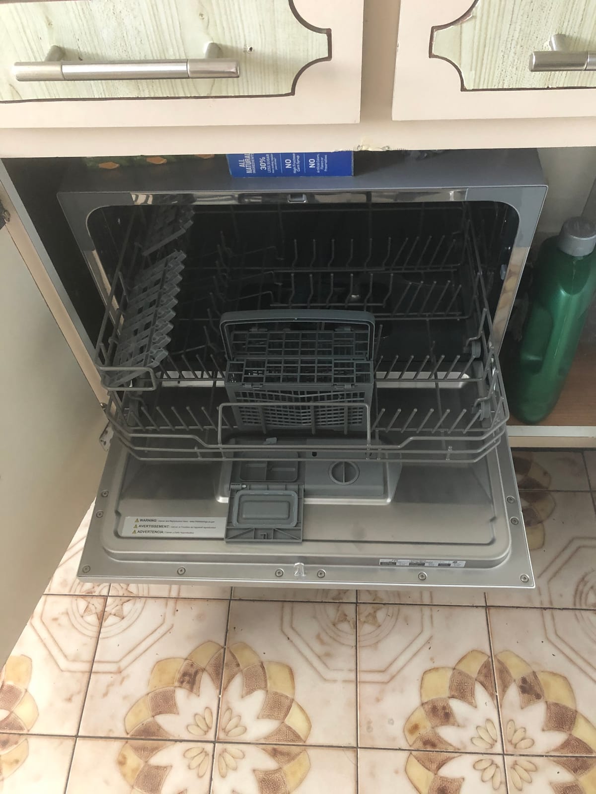 SD-2224DS ENERGY STAR Compact Countertop Dishwasher with Delay Start - Portable Dishwasher with Stainless Steel Interior and 6 Place Settings Rack Silverware Basket, Silver customer photo 2