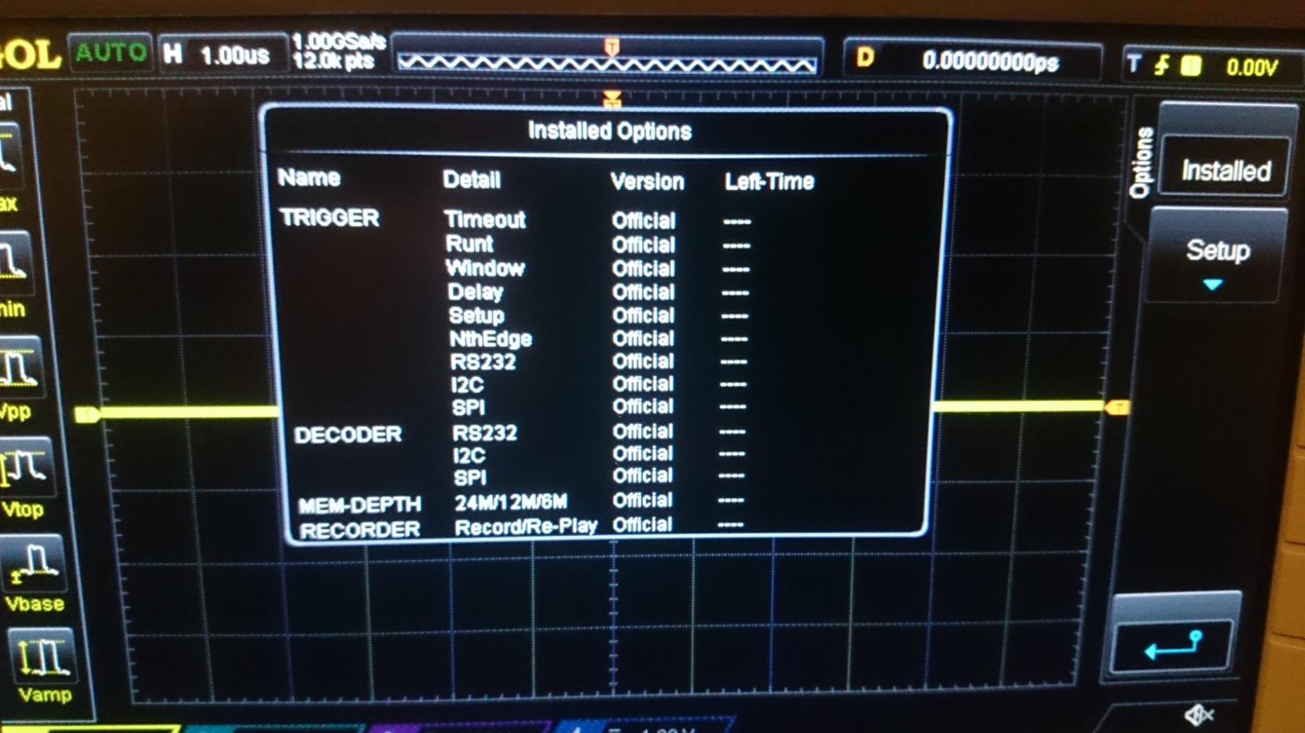 Rigol DS1054Z Digital Oscilloscope, 50MHz, 4 Channel, 1GSa/s, Best Value | Ideal for students & hobbyists, 1GSa/s real-time sample rate, 24Mpts memory depth, professional desktop lab design customer photo 1