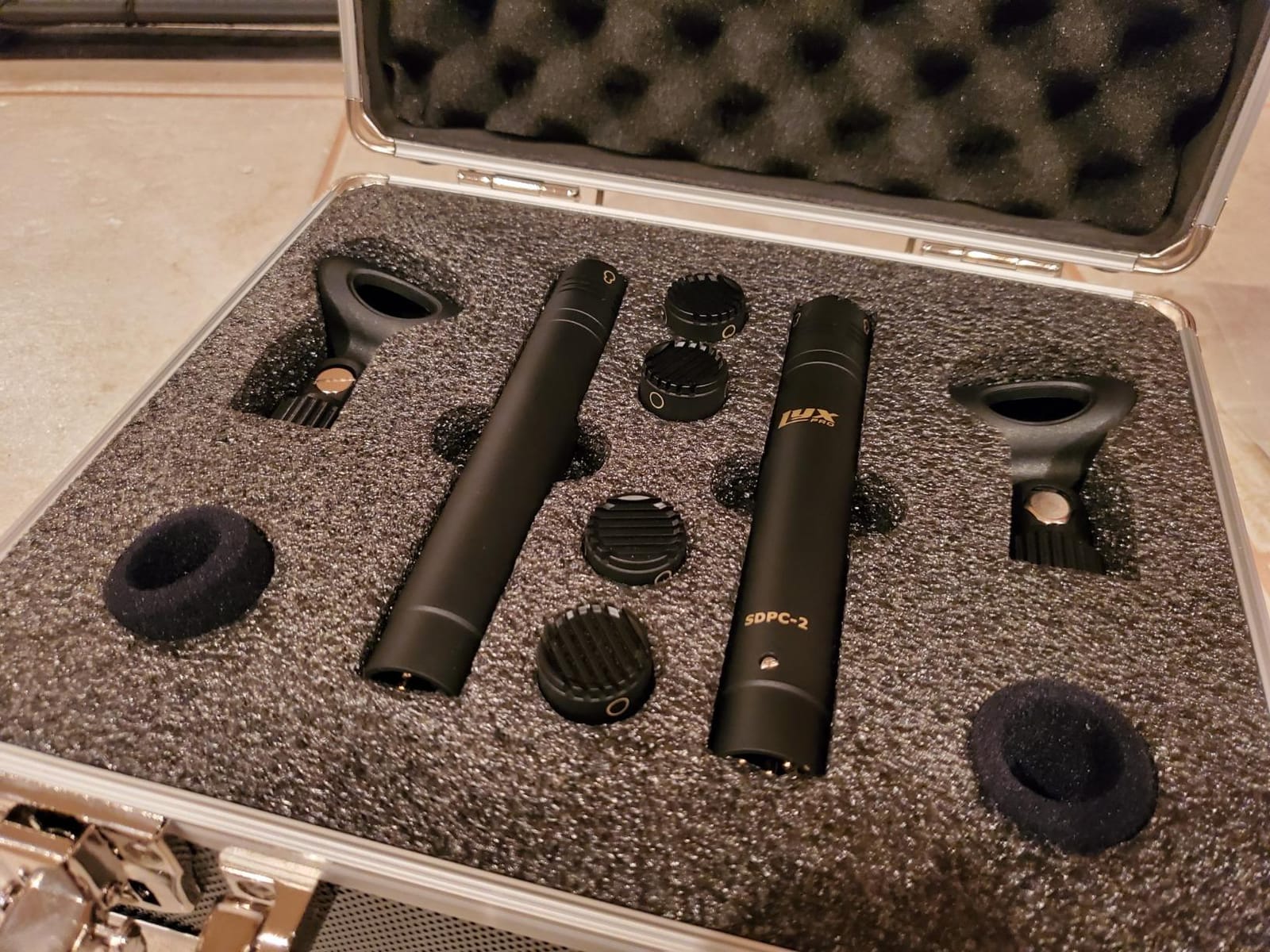 LyxPro SDPC-2 Stereo Pair XLR Pencil Condenser Microphones, 3 Capsules customer photo 2