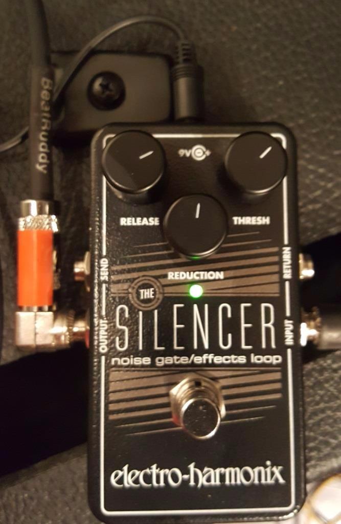 Electro-Harmonix Silencer Noise Gate & Effects Loop Pedal | Tame a single pedal or an entire effects loop from unwanted noise! customer photo 2