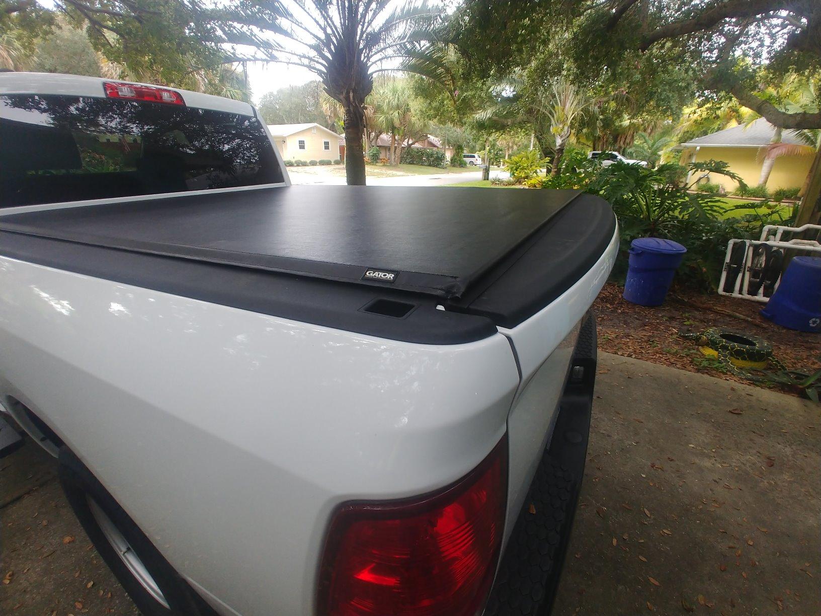Gator Soft Roll-Up Truck Bed Tonneau Cover w/ Gear Straps | 134693 | Fits 2019 - 2025 Dodge Ram 1500, 2010-20 2500/3500 6' 4