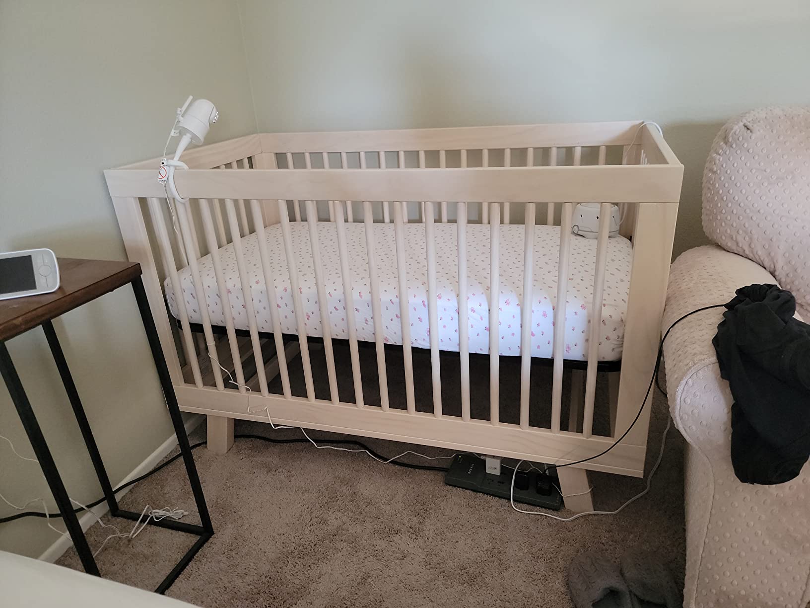 Babyletto Hudson 3-in-1 Convertible Baby Crib ,Washed Natural | GREENGUARD Gold Certified Wooden Crib - Converts to Toddler Bed & Daybed - 4 Adjustable Mattress Heights - Easy to Assemble customer photo 2