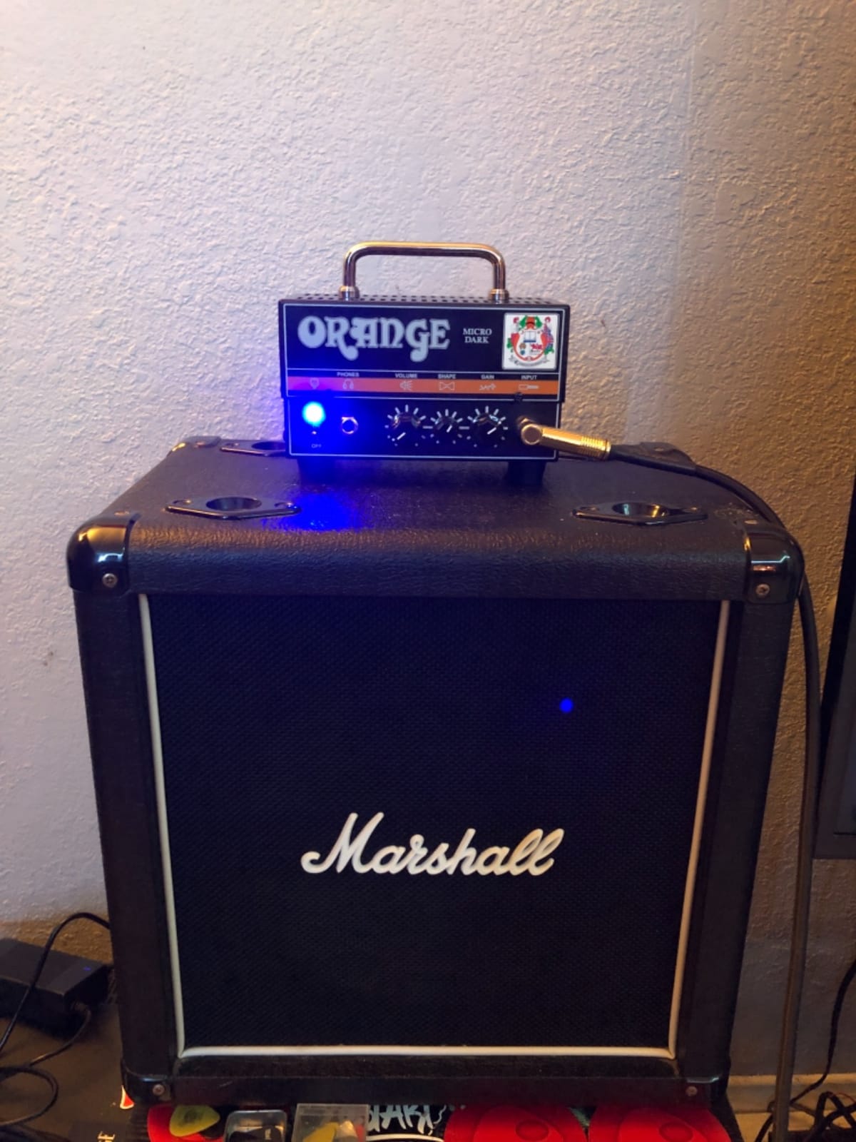 Orange Micro Dark Terror Mini Guitar Amp Head 20 Watts customer photo 2