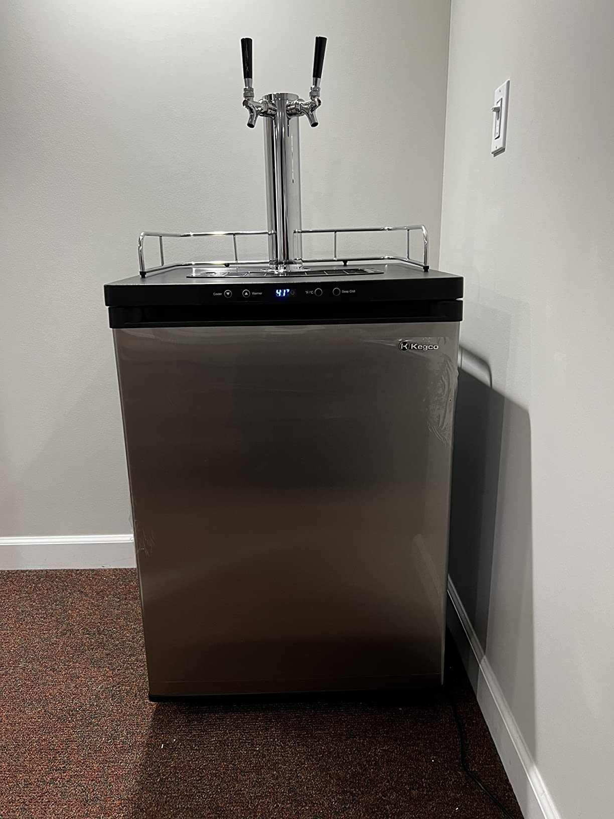 Kegco HBK309S-1 Keg Dispenser, Stainless Steel customer photo 2