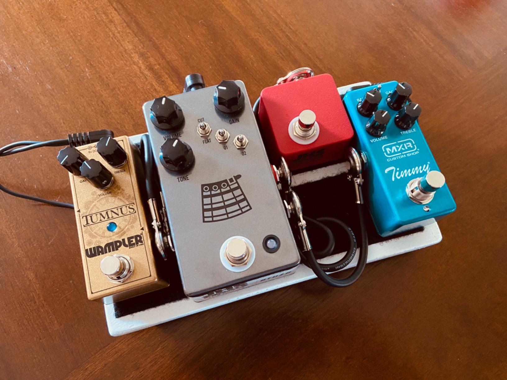 Wampler Tumnus V2 Overdrive & Boost Guitar Effects Pedal customer photo 1