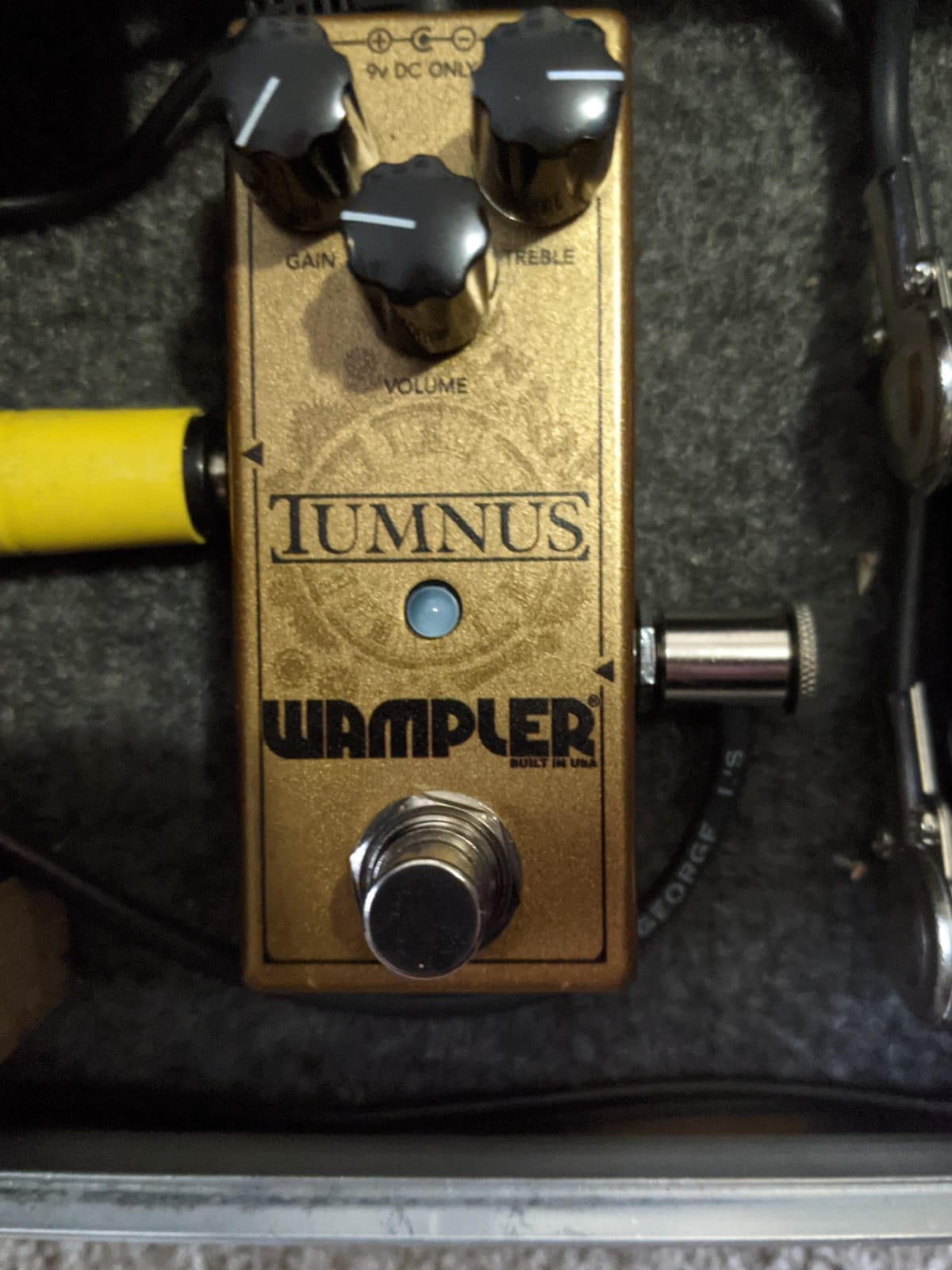 Wampler Tumnus V2 Overdrive & Boost Guitar Effects Pedal customer photo 2