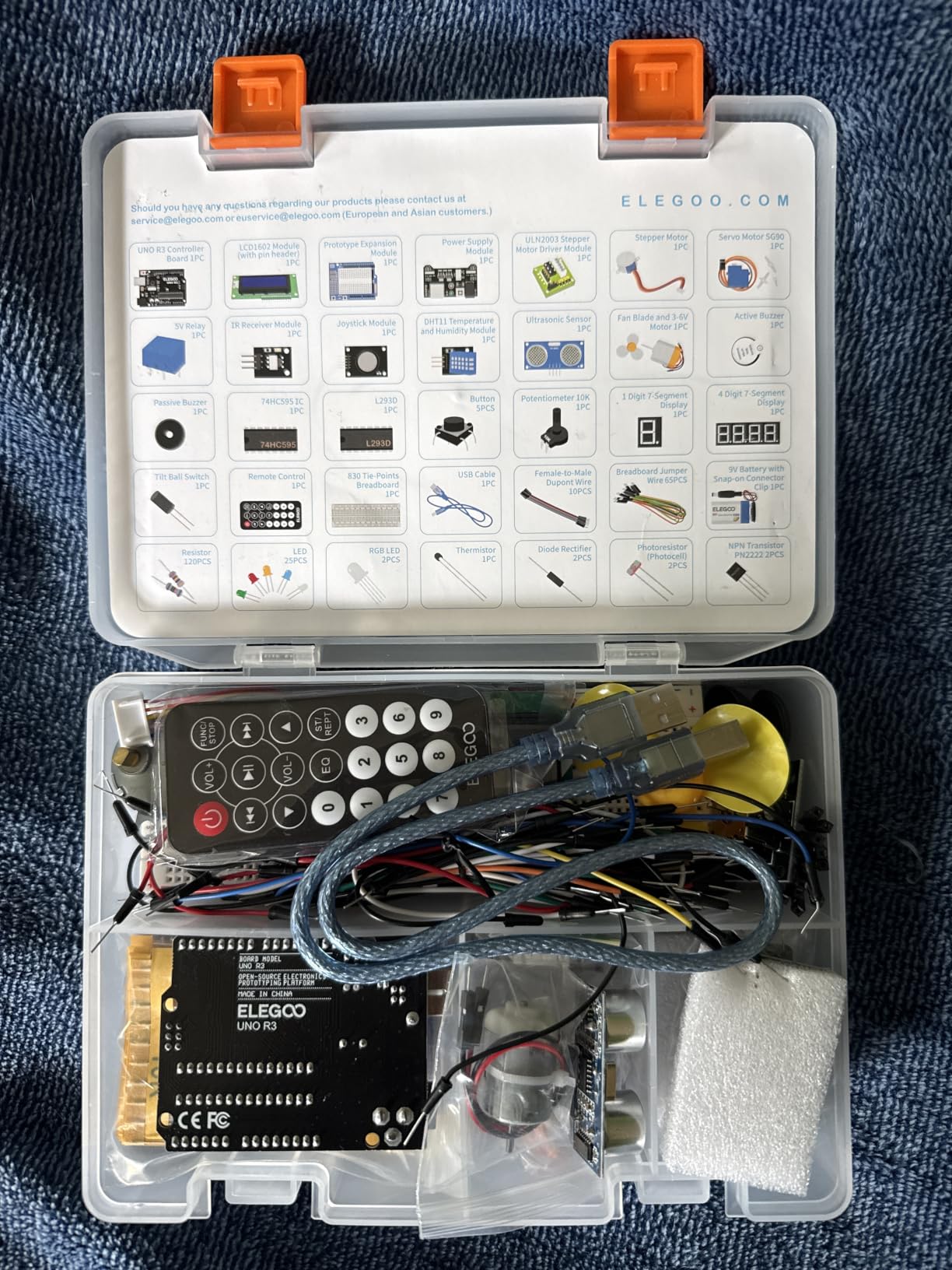 ELEGOO UNO R3 Project Super Starter Kit with PDF Tutorial for Beginners | Compatible with Arduino customer photo 2