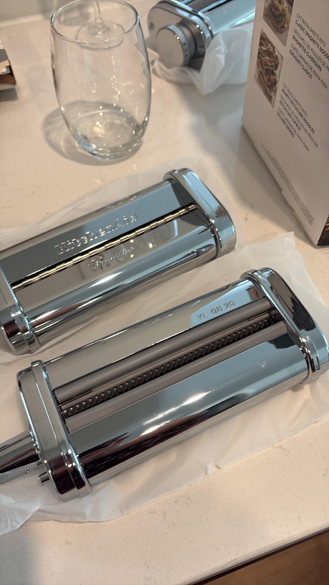 KitchenAid Stand Mixer Attachment, KSMPRA 3-Piece Pasta Roller & Cutter Set customer photo 1