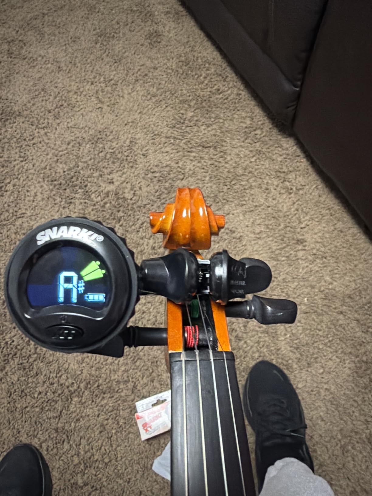 Snark SN5X Clip-On Chromatic Tuner for Guitar Bass and Violin customer photo 1