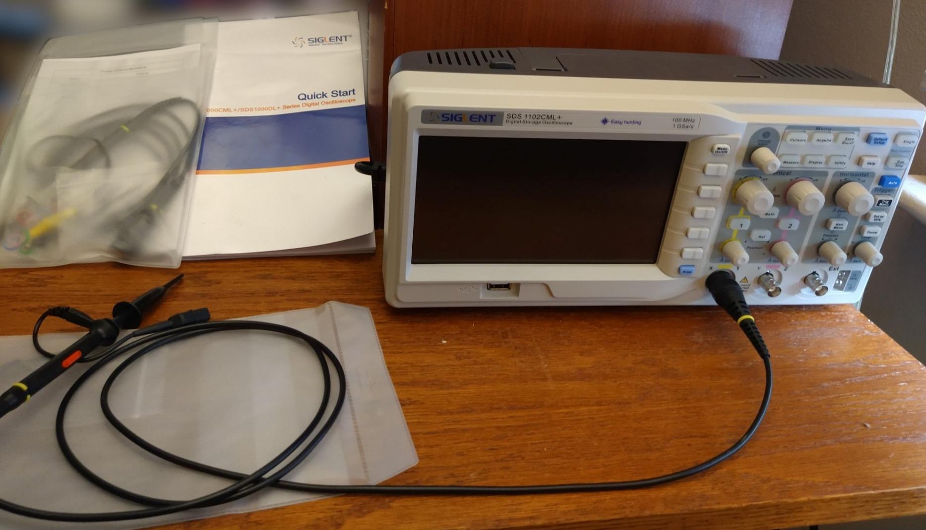 Siglent Technologies SDS1102CML+ Digital Storage Oscilloscope, 100 MHz customer photo 2