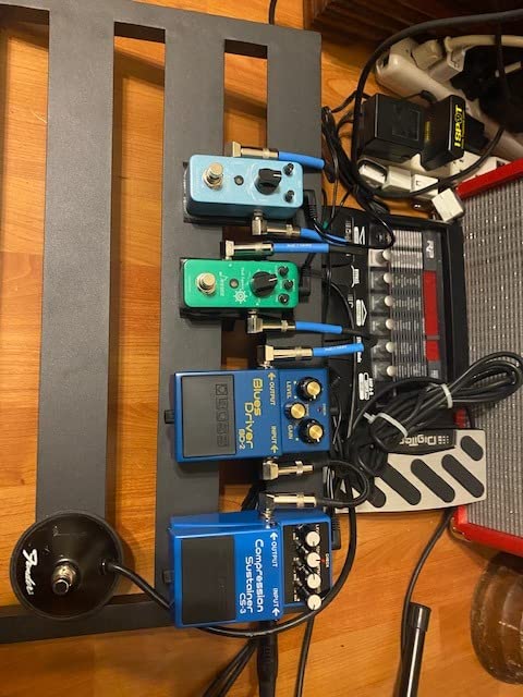 Donner Guitar Pedal Board Case DB-3 Aluminium Pedalboard 20'' x 11.4'' x 4'’ with Bag customer photo 1