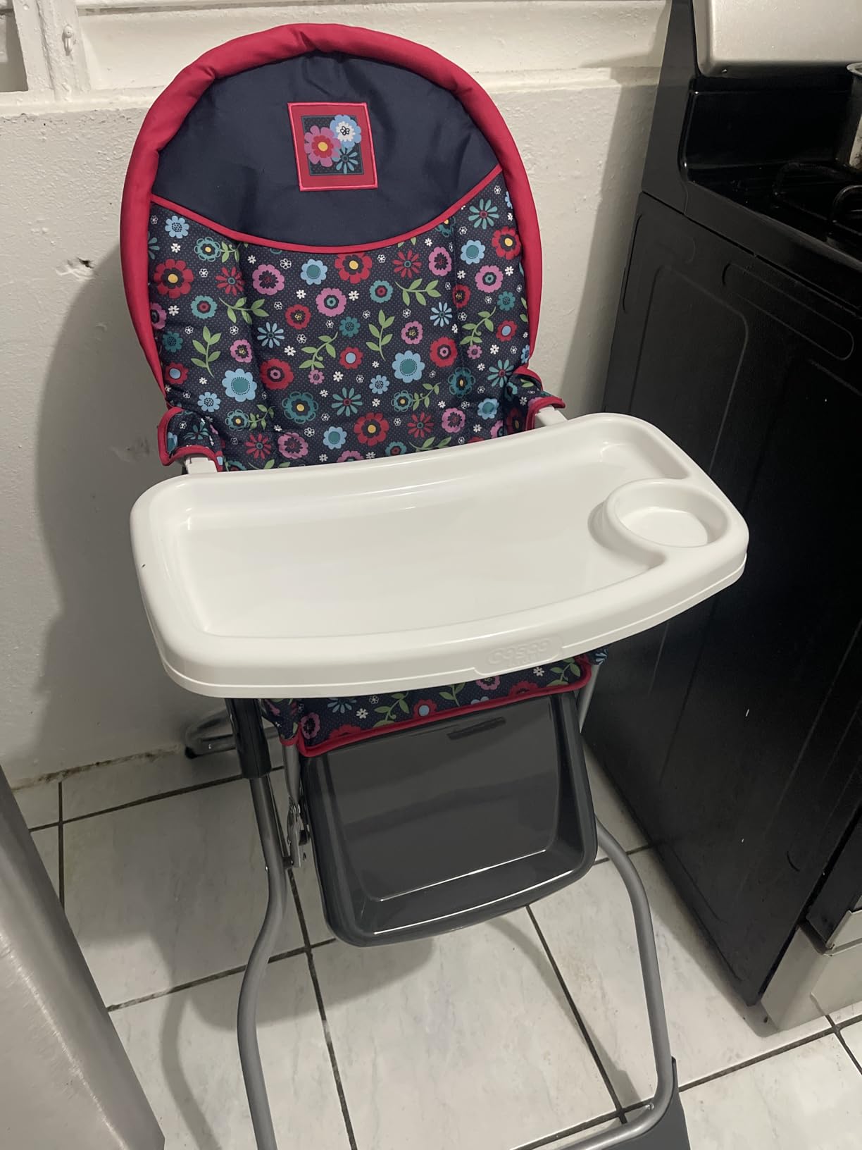 Cosco Kids Simple Fold Highchair for Baby, Simple Foldable High Chair, Convenient, Lightweight, and Compact Design, Comet customer photo 1