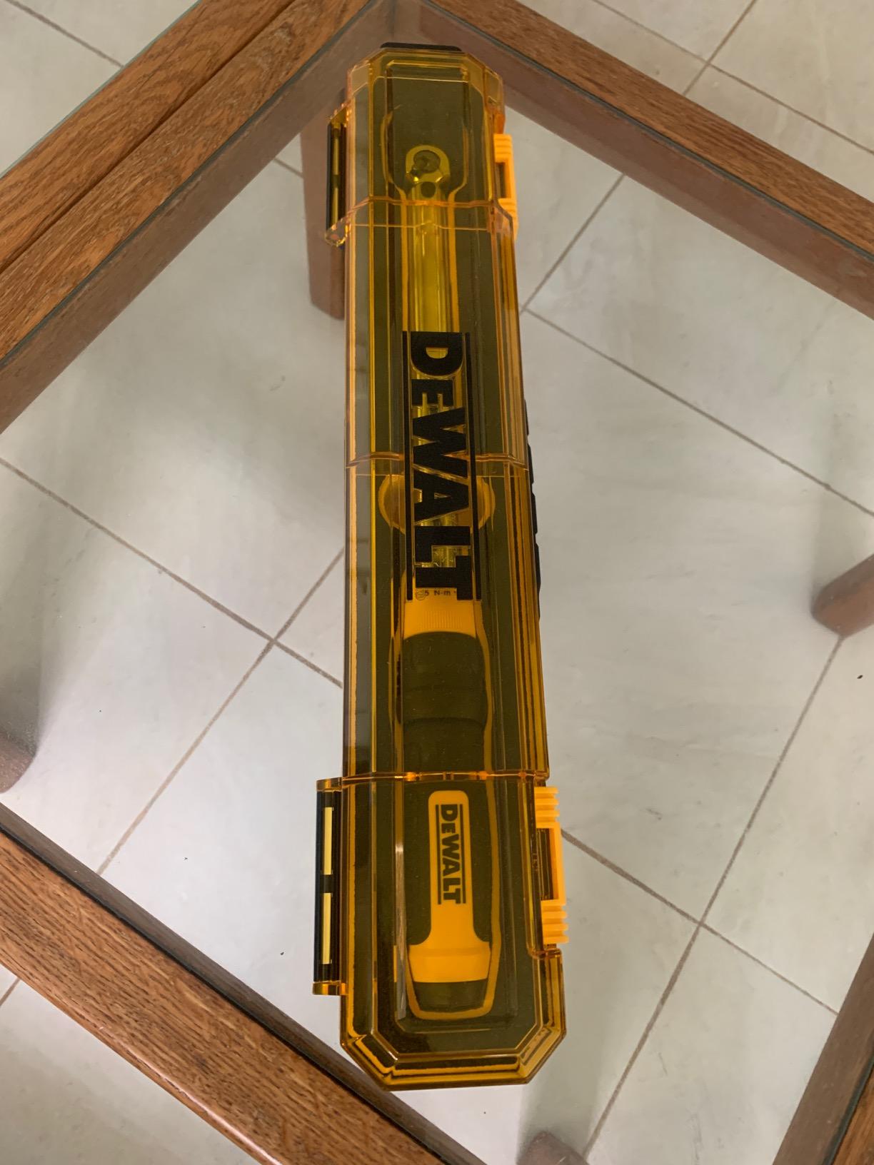 DEWALT Torque Wrench, 3/8 inch Drive, 20-100 FT-LB, Micro Adjust (DWMT75463) customer photo 2