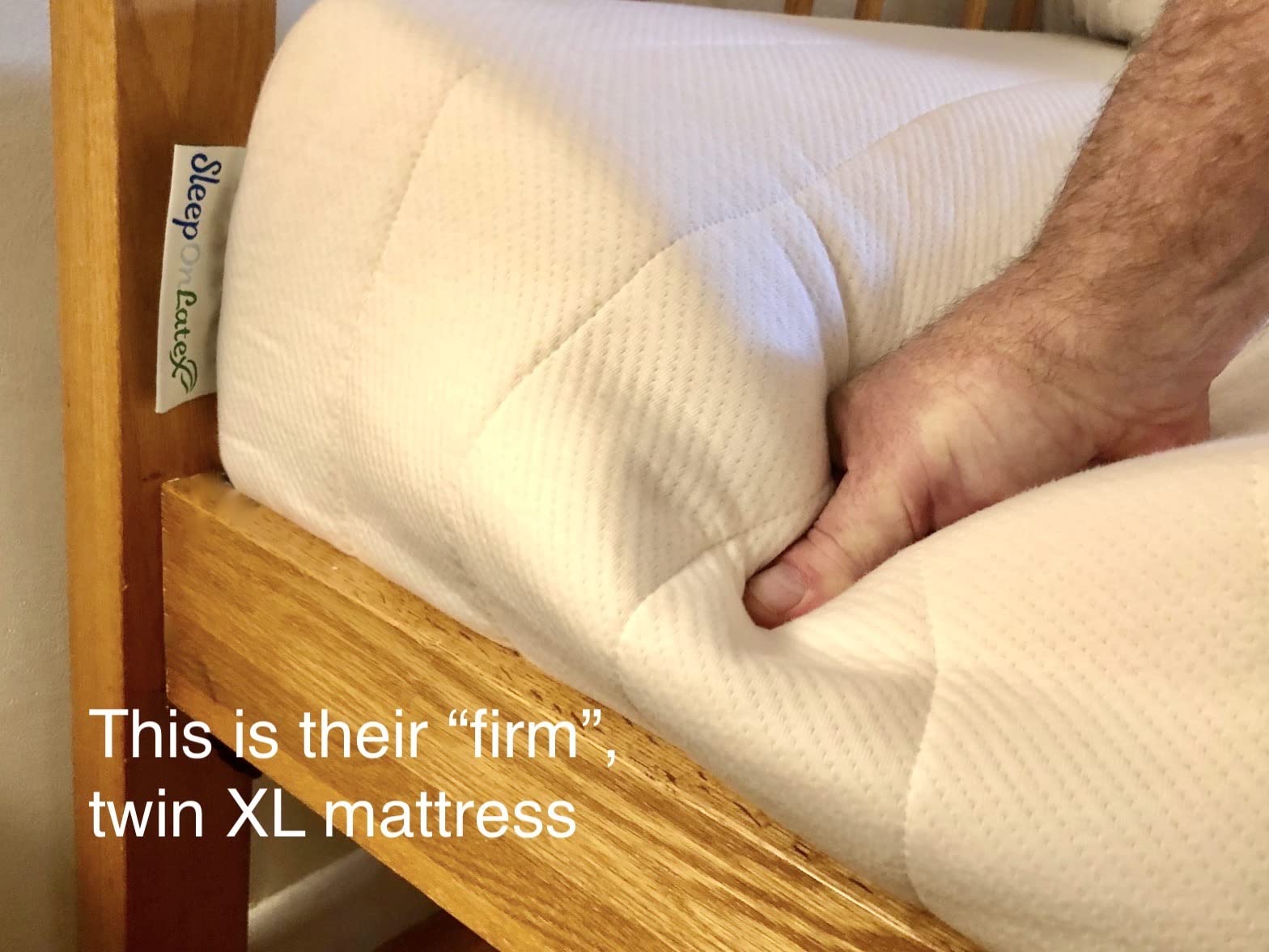 Pure Green Organic Latex Mattress - Firm - King customer photo 2