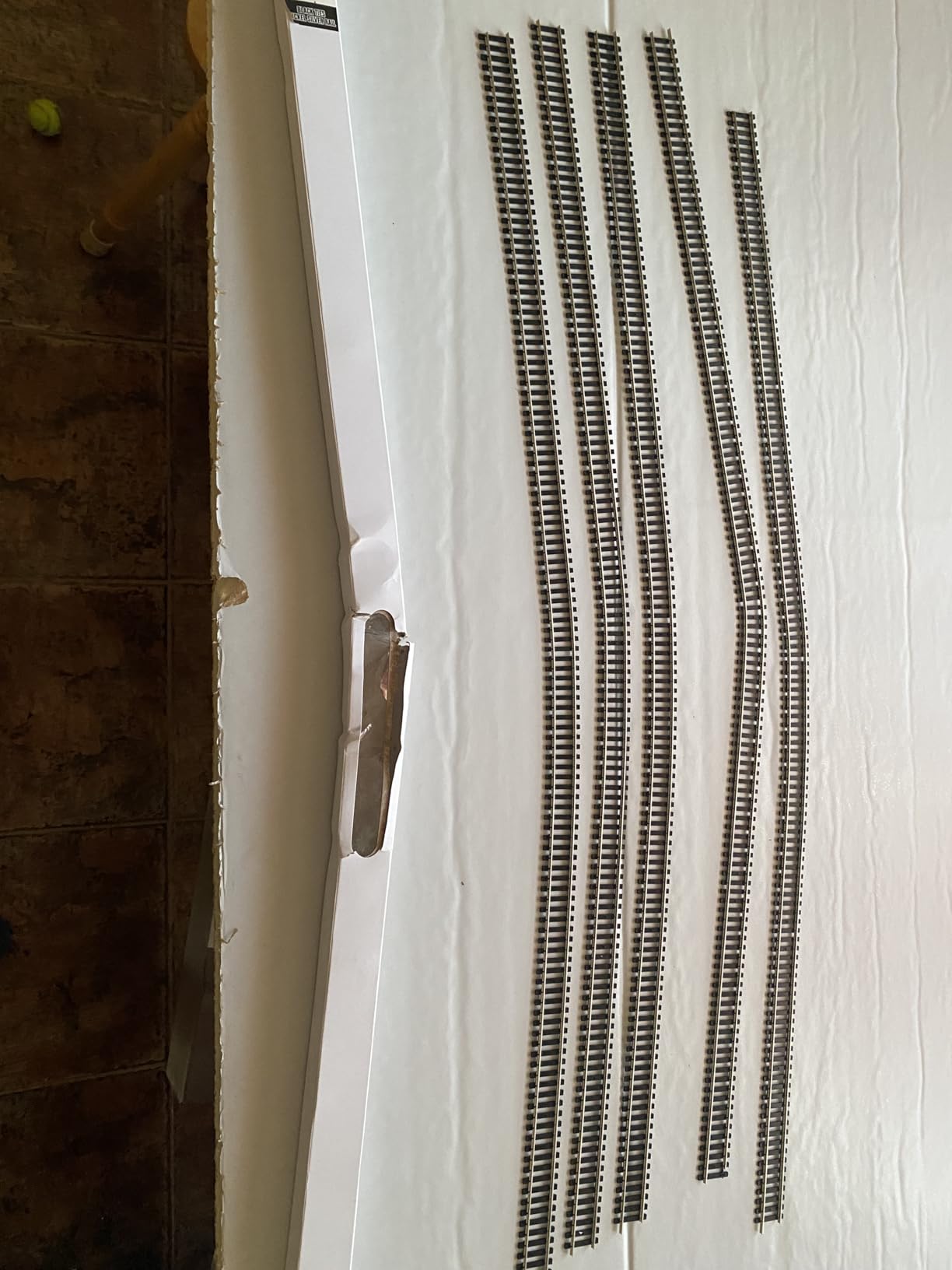 Code 100 Nickel Silver Super-Flex Track (5/Pk) HO Scale Atlas Trains customer photo 1