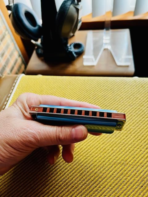 East top Harmonica Set of 7, 10 Holes Diatonic Mouth Organ Set of 7 Keys 008K Harmonicas set for Beginners and Professional with Black Case customer photo 2
