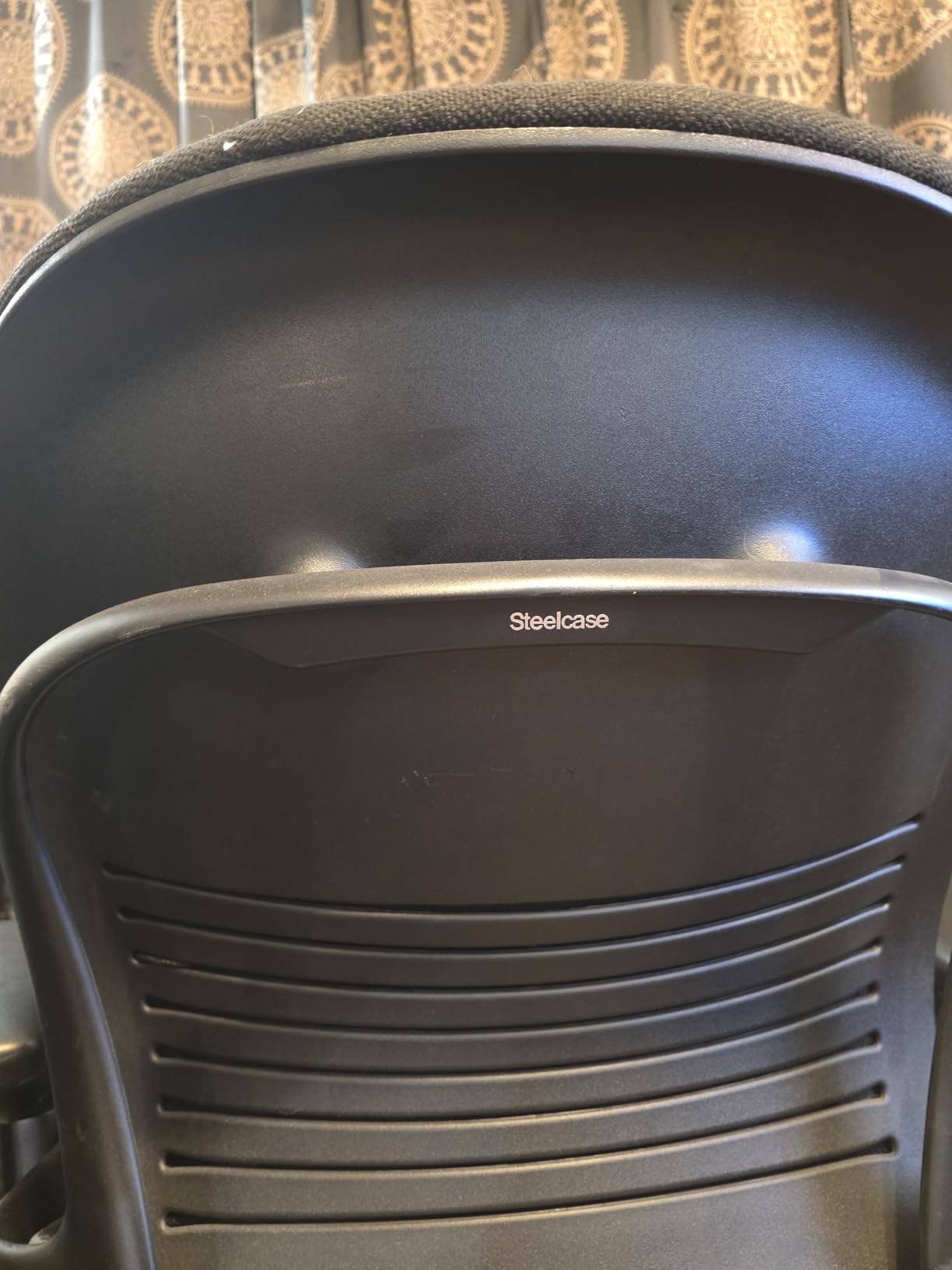 Steelcase Leap Office Chair - Seven Points of Adjustability - Ergonomic Back Support Chair - Lumbar Support - 4D Adjustable Arms - Cobalt customer photo 1
