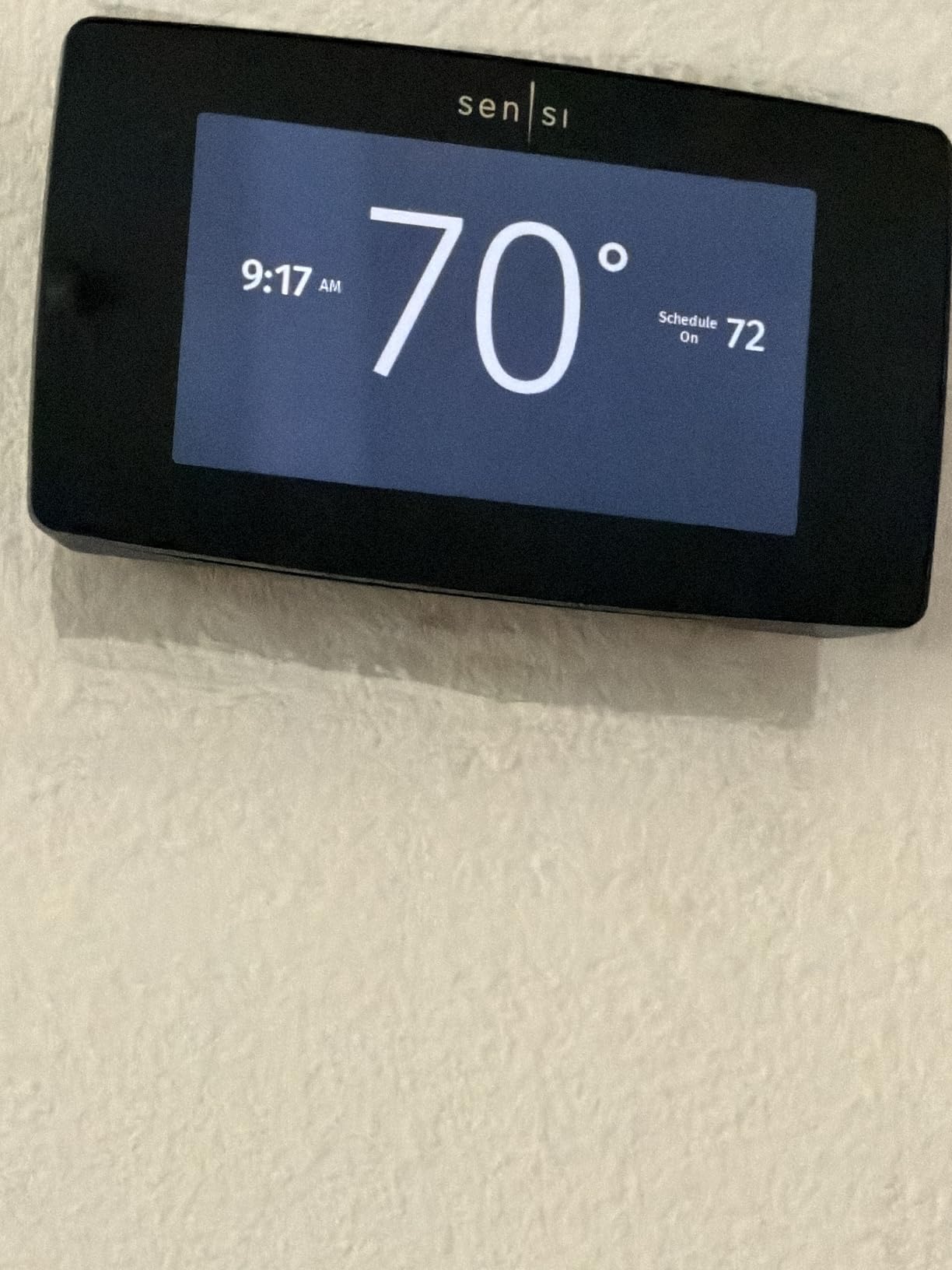 Sensi Touch Smart Thermostat by Emerson with Touchscreen Color Display, Programmable, Wi-Fi, Mobile App, Easy DIY, Data Privacy, Works with Alexa, Energy Star Certified, ST75 customer photo 2