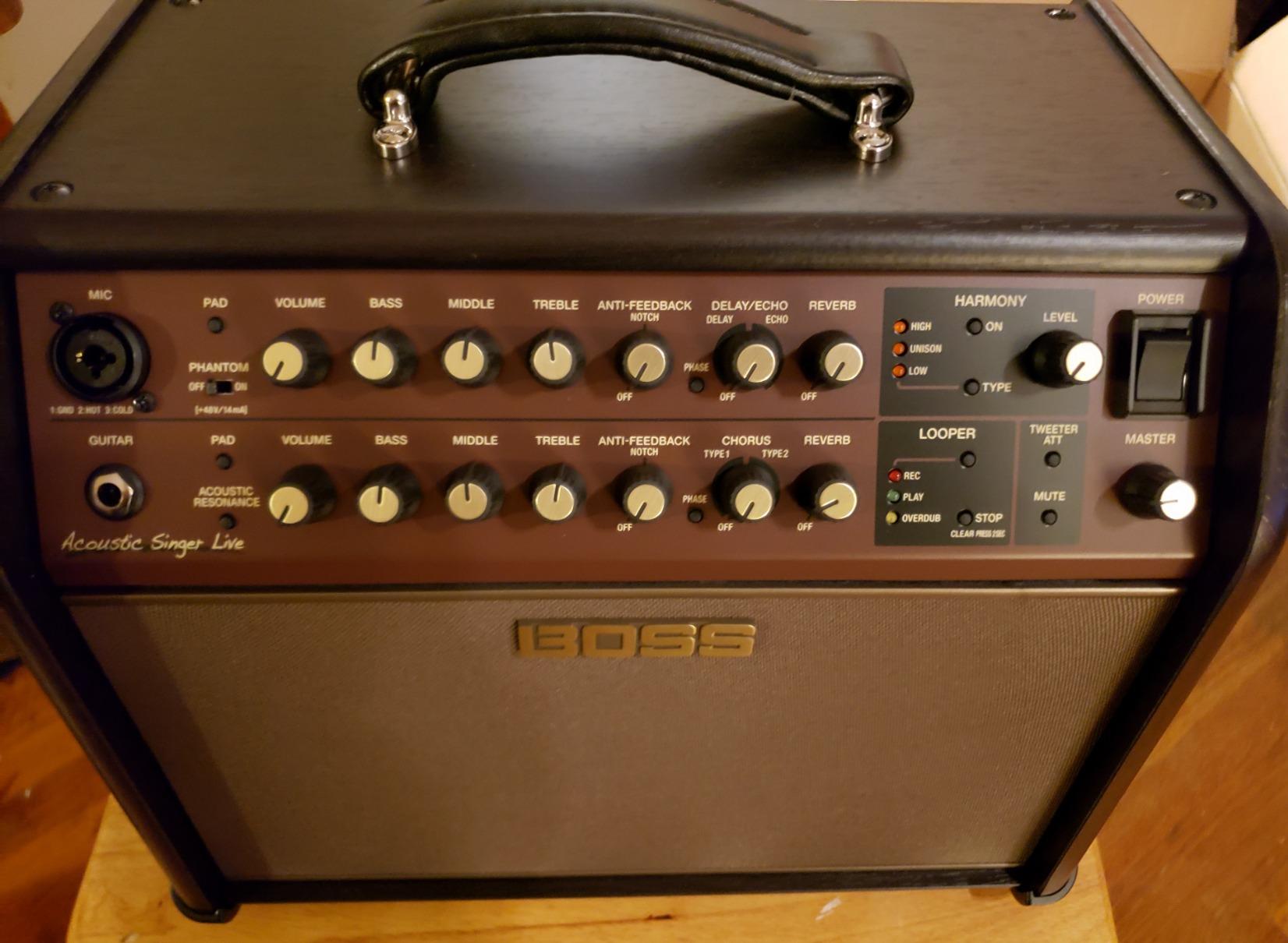 Boss ACS Live 60W Combo Amplifier for Acoustic Guitar and Vocals customer photo 2