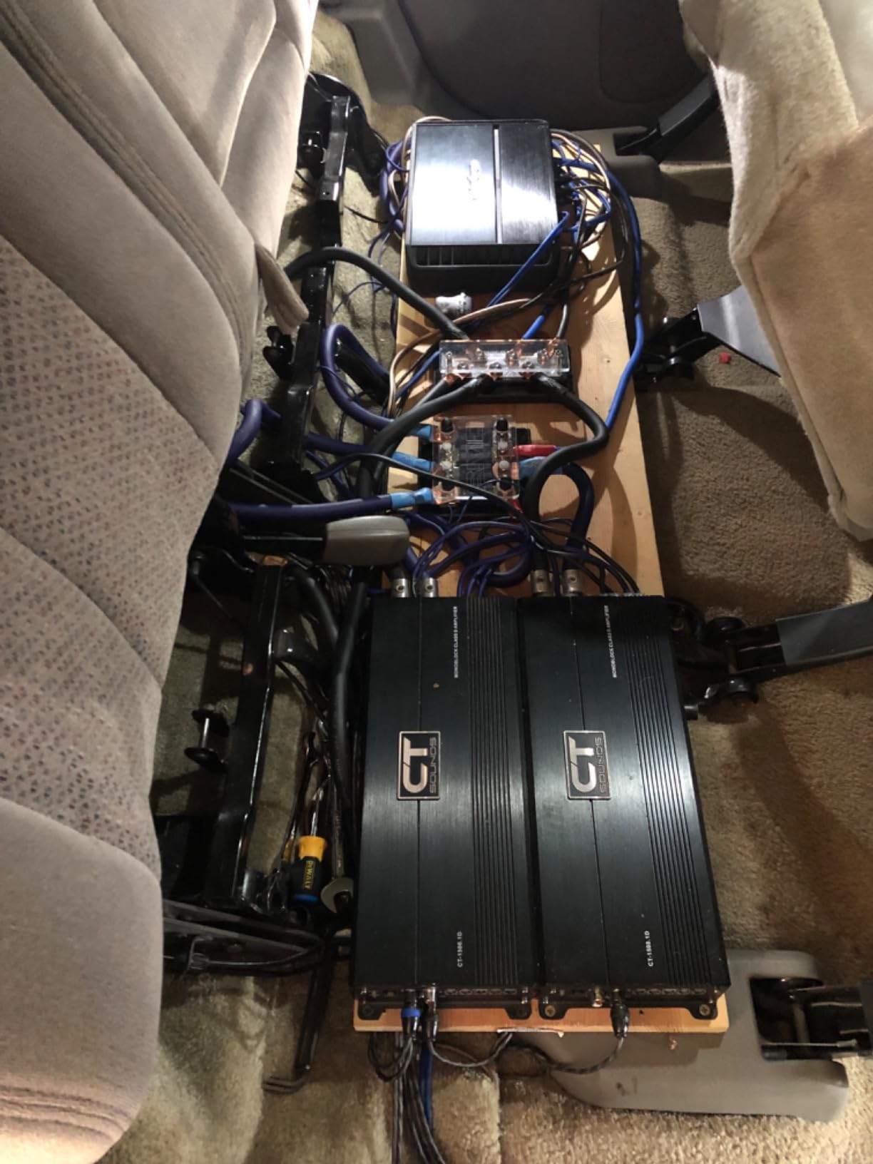 CT Sounds CT-1500.1D Compact Class D Car Audio Monoblock Amplifier, 1500 Watts RMS customer photo 1