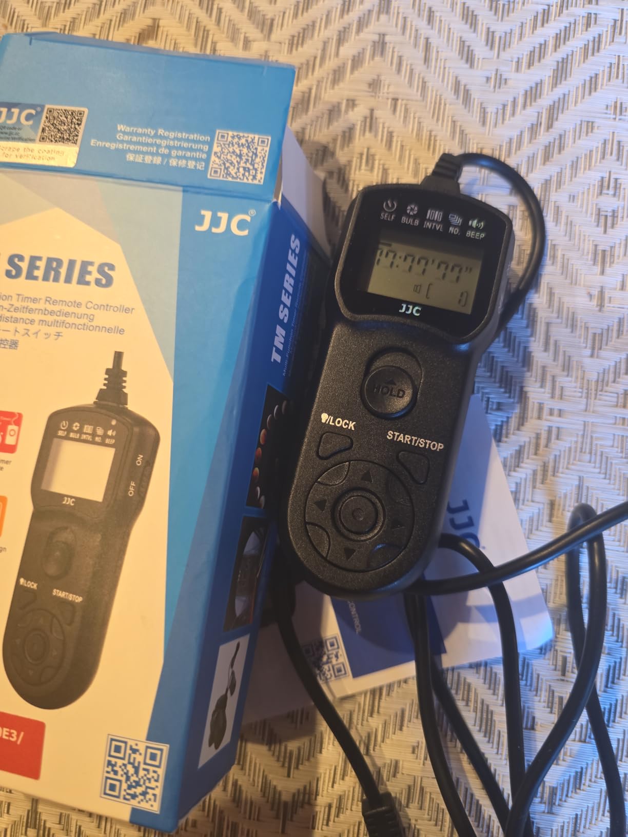 JJC Intervalometer Timer Remote for Canon EOS Rebel T6 T7 T8i T7i 90D 80D | Time Lapse Shutter Release customer photo 1