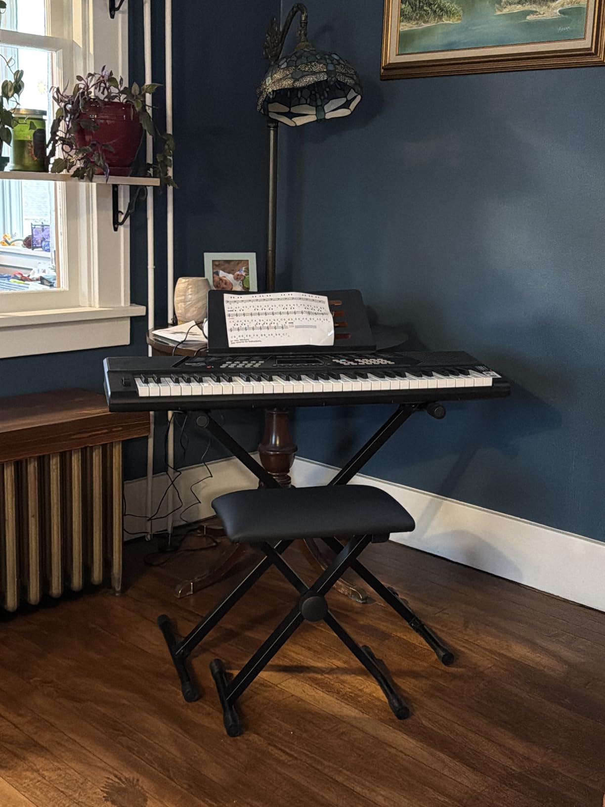 RockJam RJ761 61 Key Keyboard Piano Kit, Stand, Stool, Sustain & Headphones customer photo 1