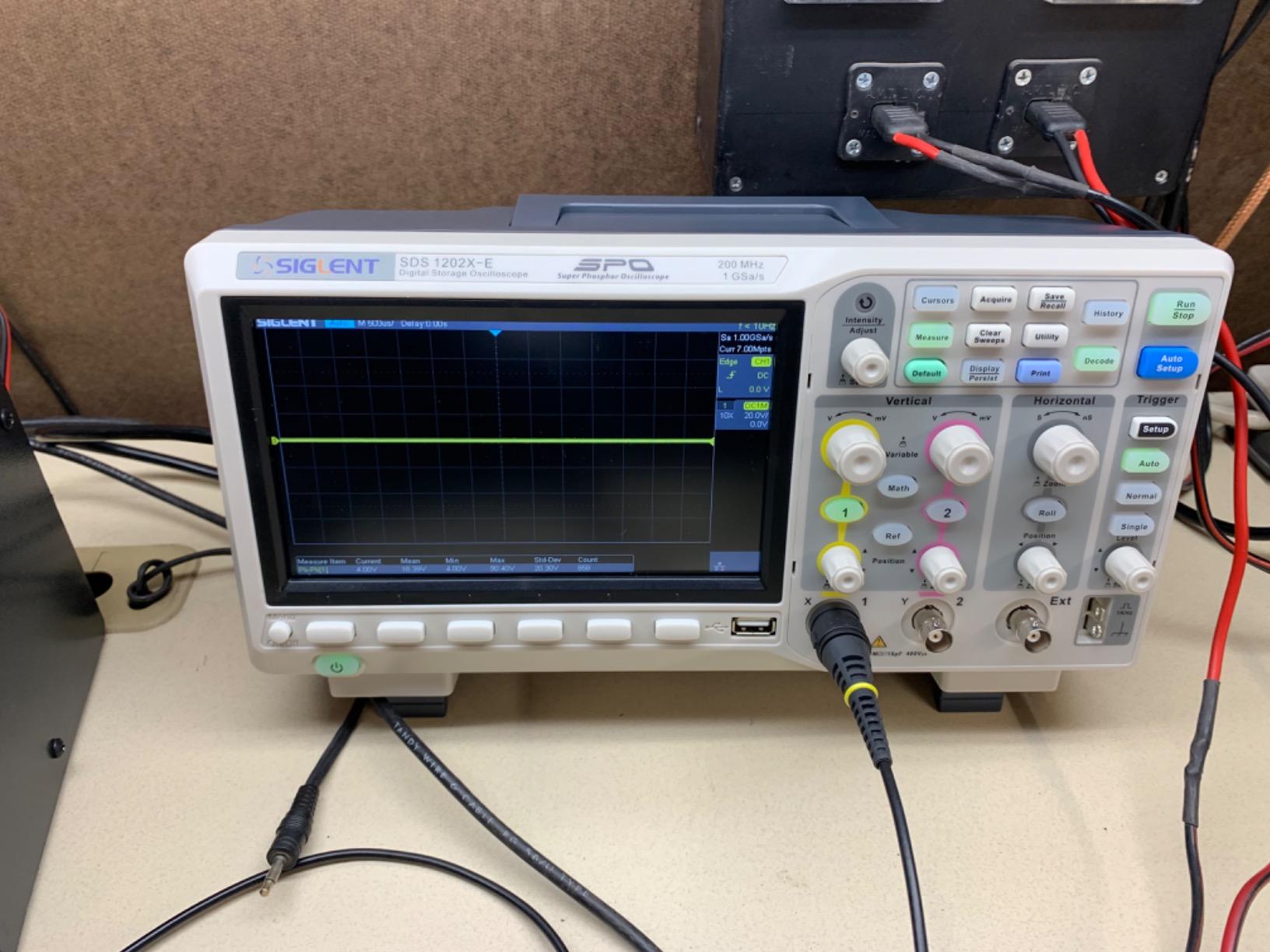 Siglent Technologies SDS1202X-E 200 MHz Digital Oscilloscope, 2 Channels customer photo 1