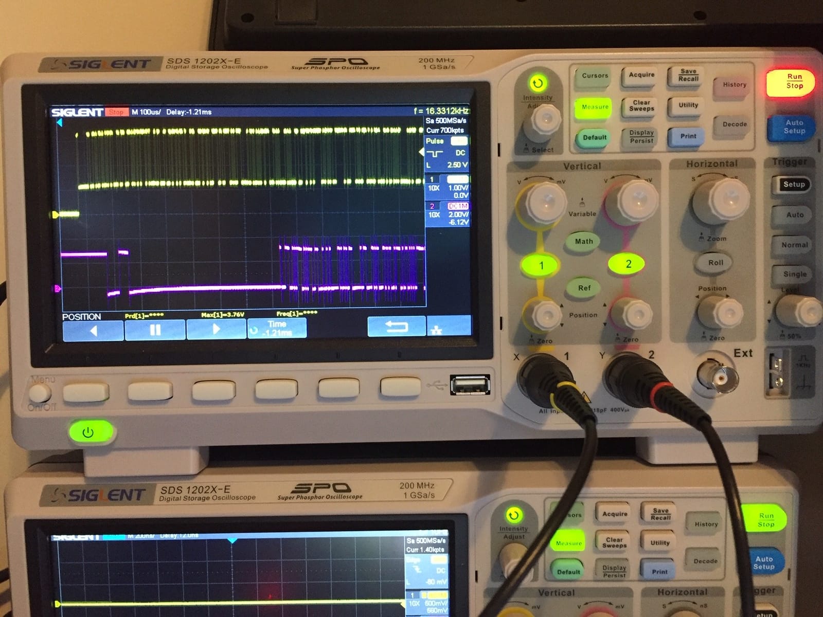 Siglent Technologies SDS1202X-E 200 MHz Digital Oscilloscope, 2 Channels customer photo 2