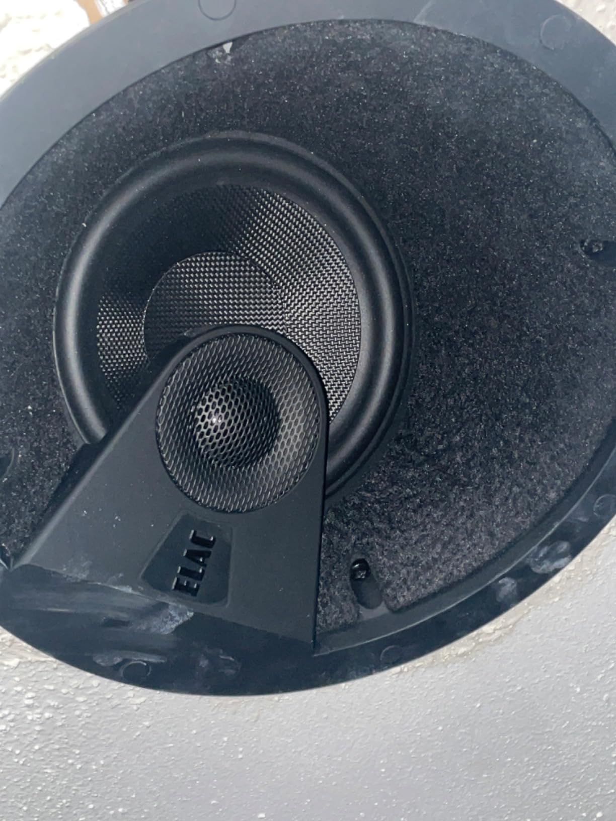 Elac - Debut IC-D61-W Custom In-Ceiling Speaker (Ea) customer photo 1