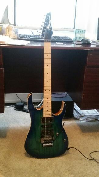 Ibanez RG470AHM - Blue Moon Burst customer photo 2