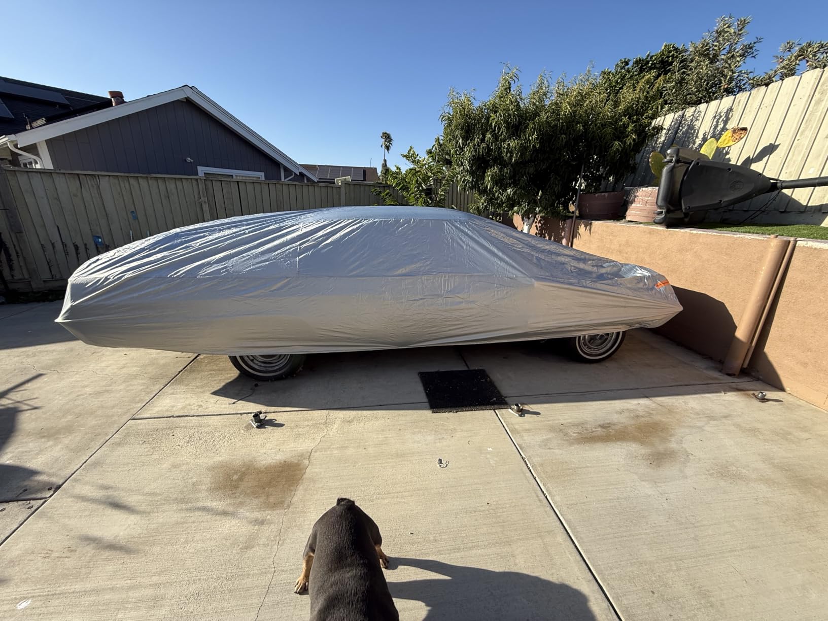 Kayme SUV Car Cover See Vehicle Size Chart for Accurate Fit, Size S4 | Waterproof All Weather Heavy Duty. MDX ZDX, X5 X6, Explorer, Pilot. Protects Against Sun, Rain, Snow, Dust. Soft Cotton customer photo 1