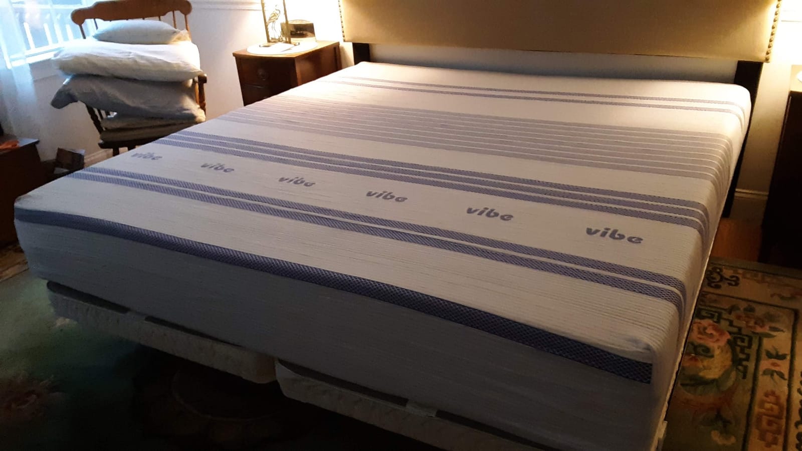 Vibe Gel Memory Foam Mattress, 12-Inch CertiPUR-US Certified Bed-in-a-Box, Queen customer photo 2