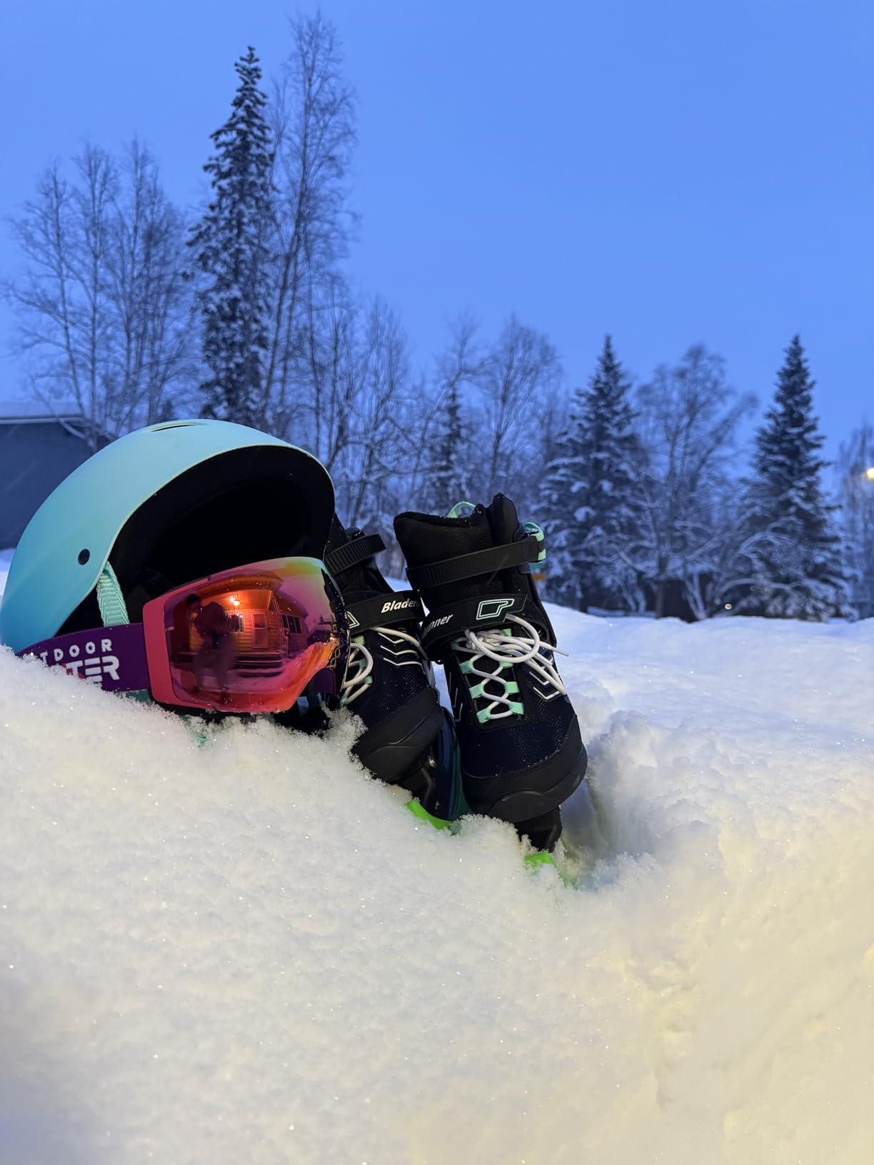 OutdoorMaster Kelvin Ski Helmet - Snowboard Helmet for Men, Women & Youth | Adjustable Dial Fit Snow Helmet with ASTM Certified, 14 Vents for Comfortable Skiing, Removable Ear Pads Inner customer photo 1