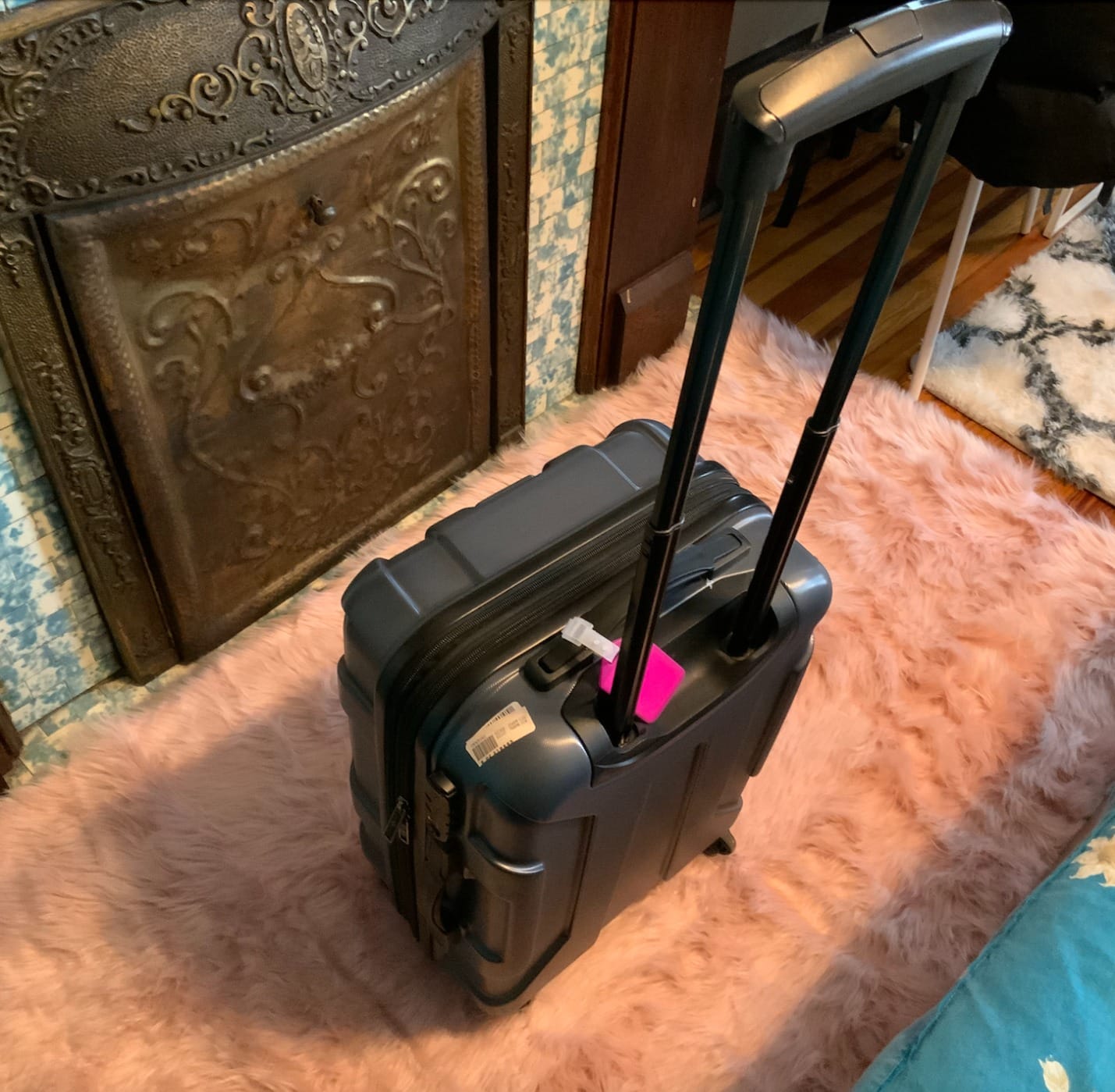 Samsonite Centric Hardside Expandable Luggage with Spinner Wheels, Teal, 3-Piece Set (20/24/28) customer photo 2