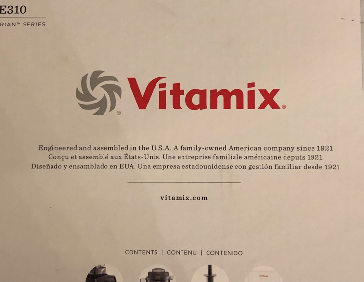 Vitamix E310 Explorian Blender, Professional-Grade, Self-Cleaning 48 oz. Container, Black customer photo 1