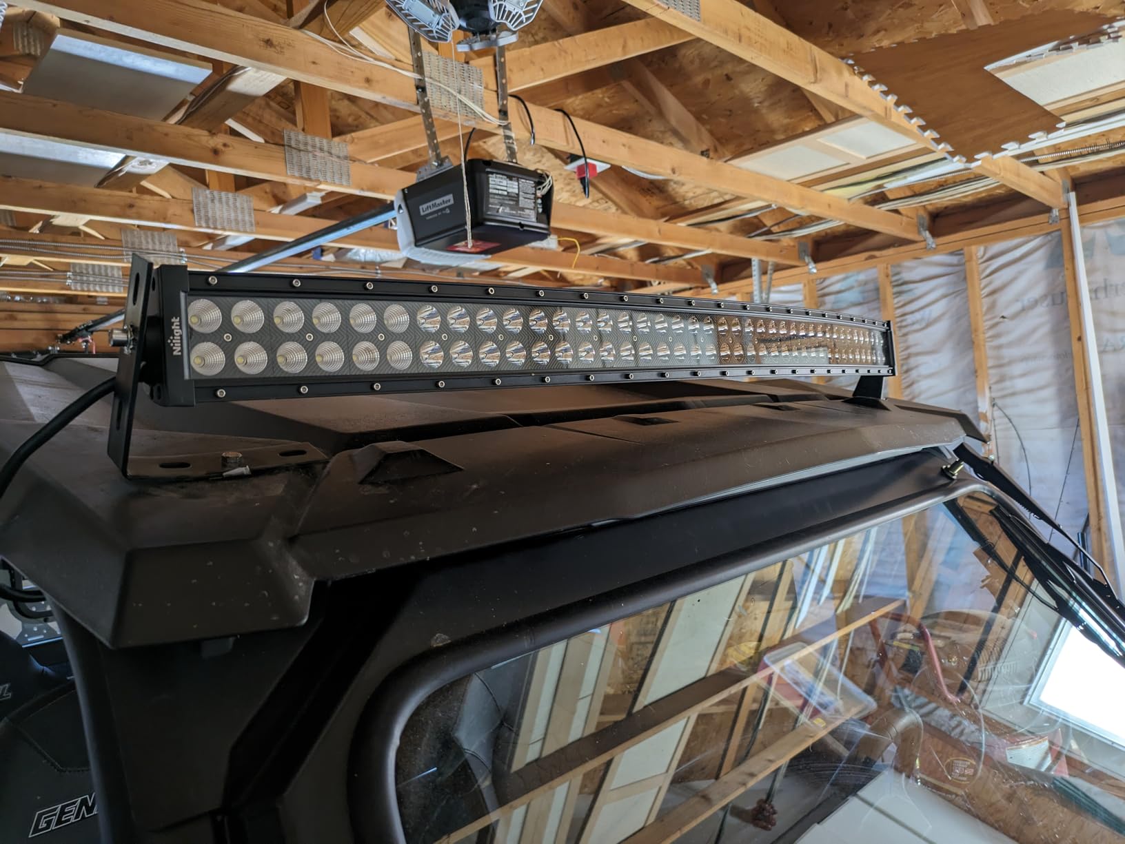 Nilight 42Inch 240W Curved Led Light Bar Spot Flood Combo Led Off Road Lights and 14AWG 5Pin Rocker Switch Wiring Harness Kit for Truck ATV UTV SUV Boat Jeep Lamp,2 Years Warranty customer photo 1