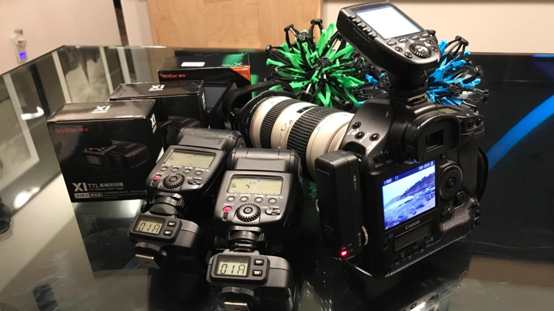 Godox Xpro-C TTL Wireless Flash Trigger for Canon, 1/8000s HSS, 2.4G X System, TCM Function, Large Slanted LCD Screen, 5 Dedicated Group Buttons customer photo 2