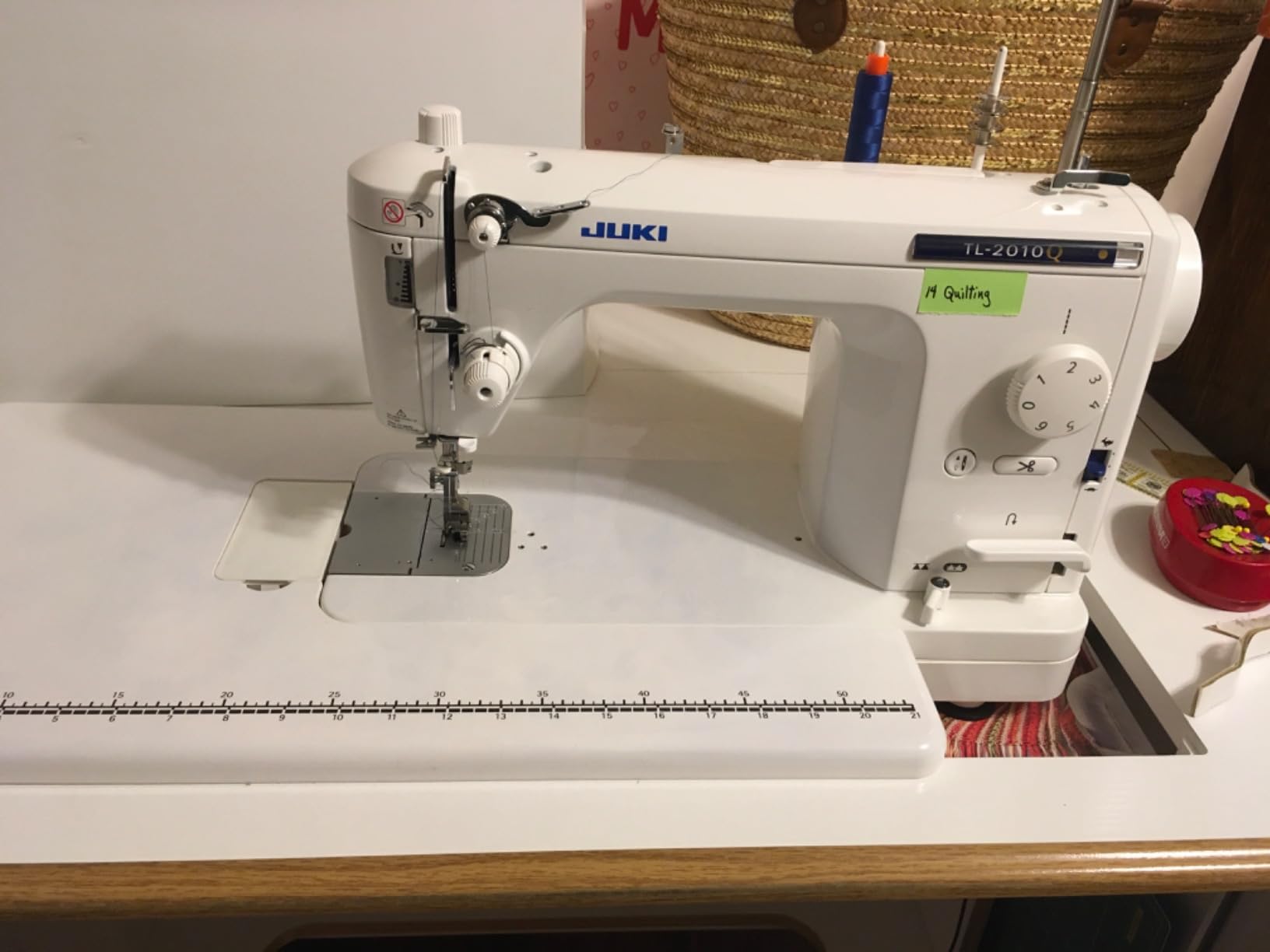 Juki TL-2010Q High Speed Sewing & Quilting Machine With Free Bonus Pack customer photo 2