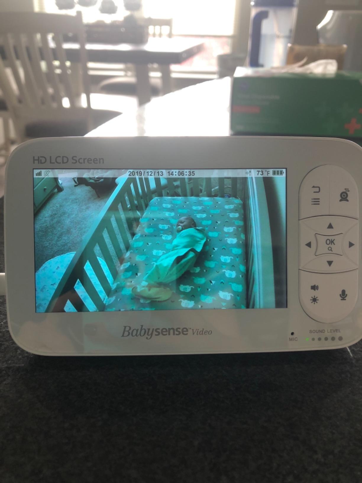 Babysense 7 Baby Sleep Movement Monitor for Newborn and Infants, No WiFi, Non Wearable, Non Contact Monitor with 2 Under-Mattress Sensors for Full Crib Coverage customer photo 2